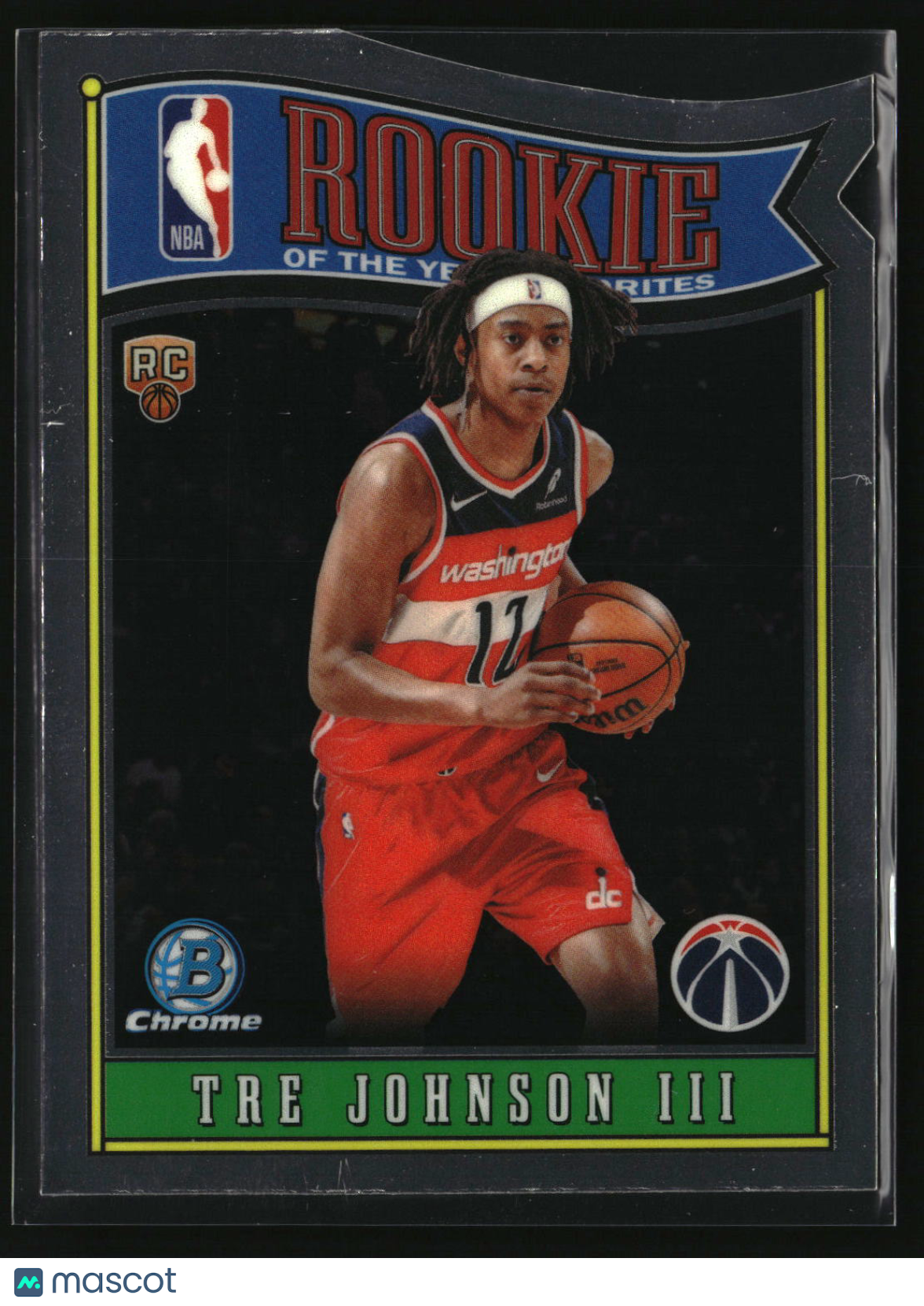 Tre Johnson III 2025-26 Bowman Rookie Of The Year Favorites #RY-6