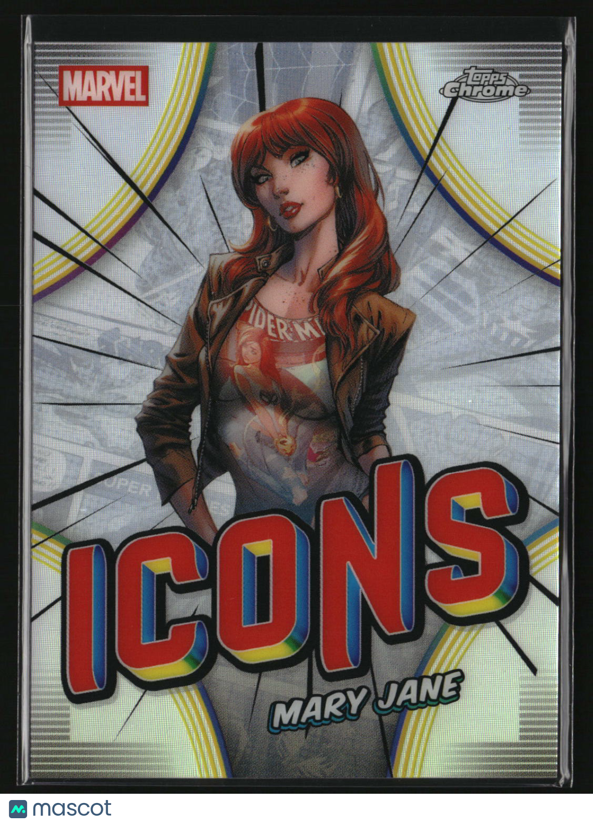 Mary Jane 2026 Topps Chrome Marvel Comics Marvel Icons #MI-11
