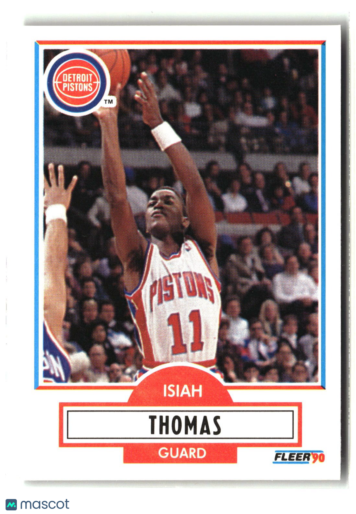 Isiah Thomas 1990-91 Fleer #61