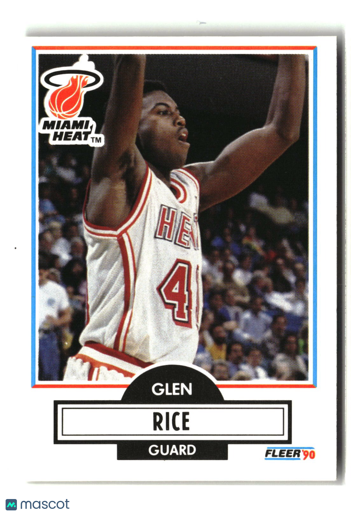 Glen Rice 1990-91 Fleer #101