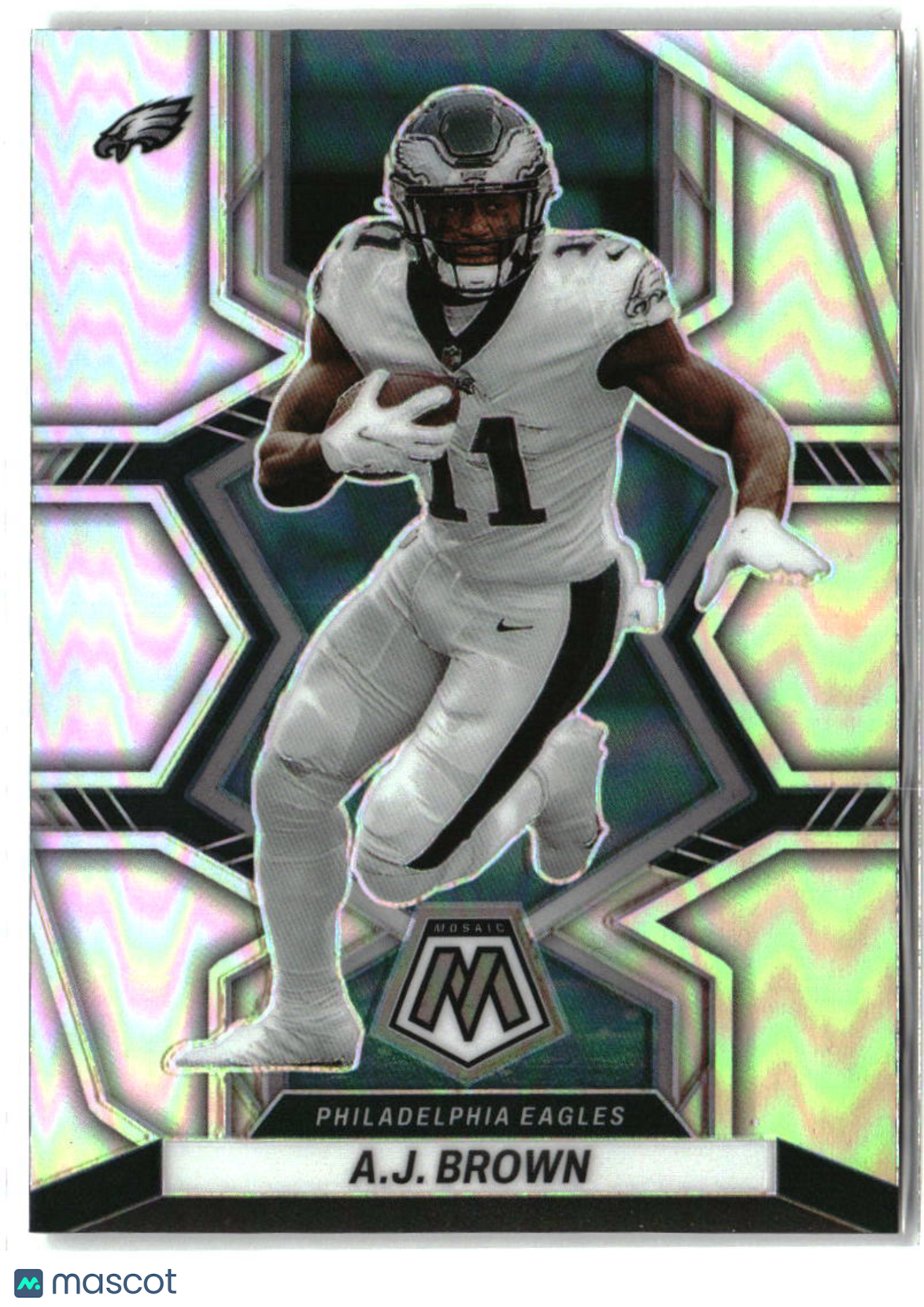 A.J. Brown 2022 Panini Mosaic Silver #191
