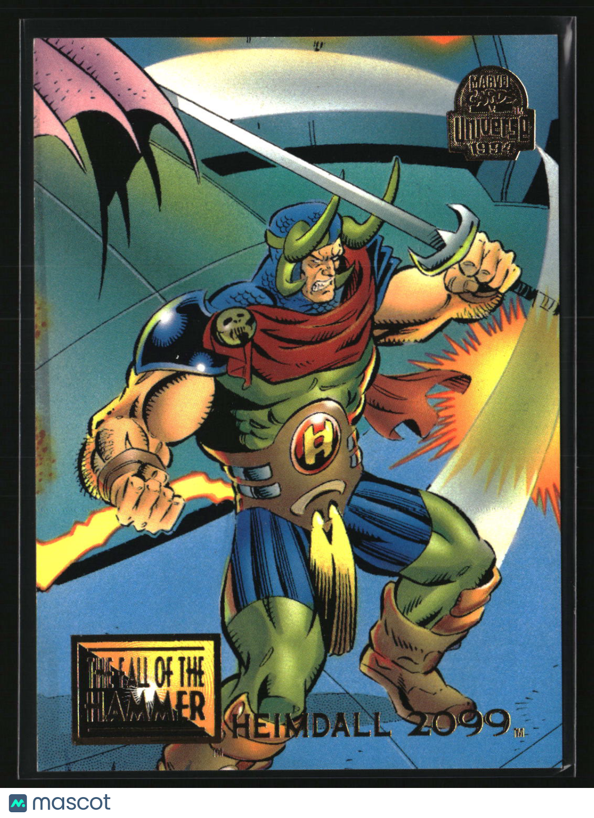 Heimdall 2099 1994 Fleer Marvel Universe #86