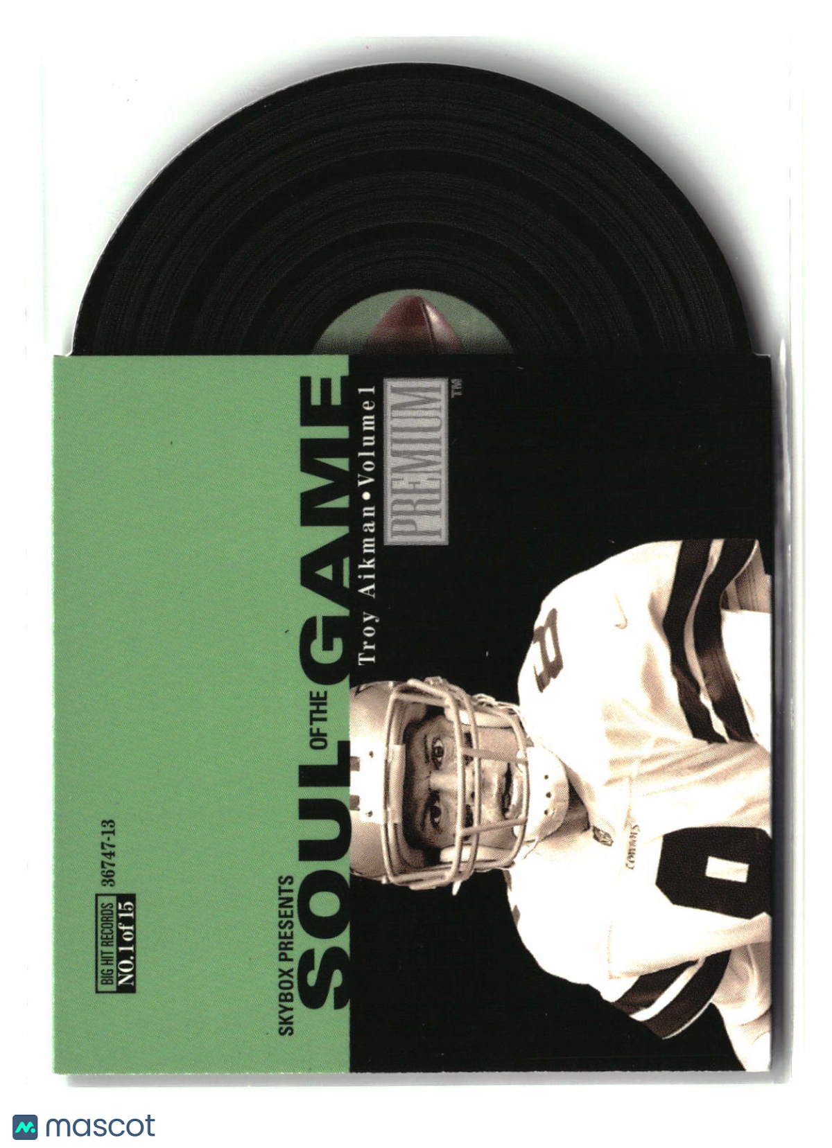 Troy Aikman 1998 SkyBox Premium Soul of the Game #1 SG