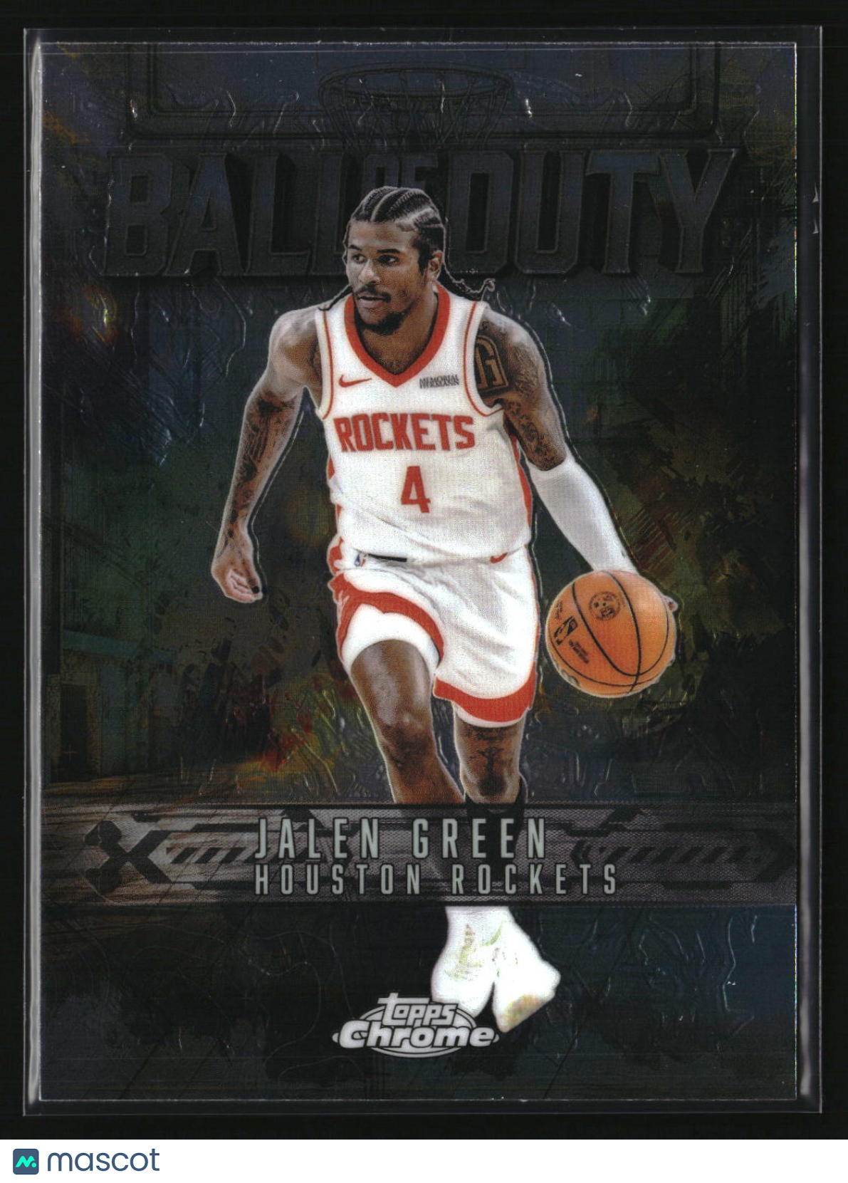Jalen Green 2025-26 Topps Chrome Ball of Duty #BD-8