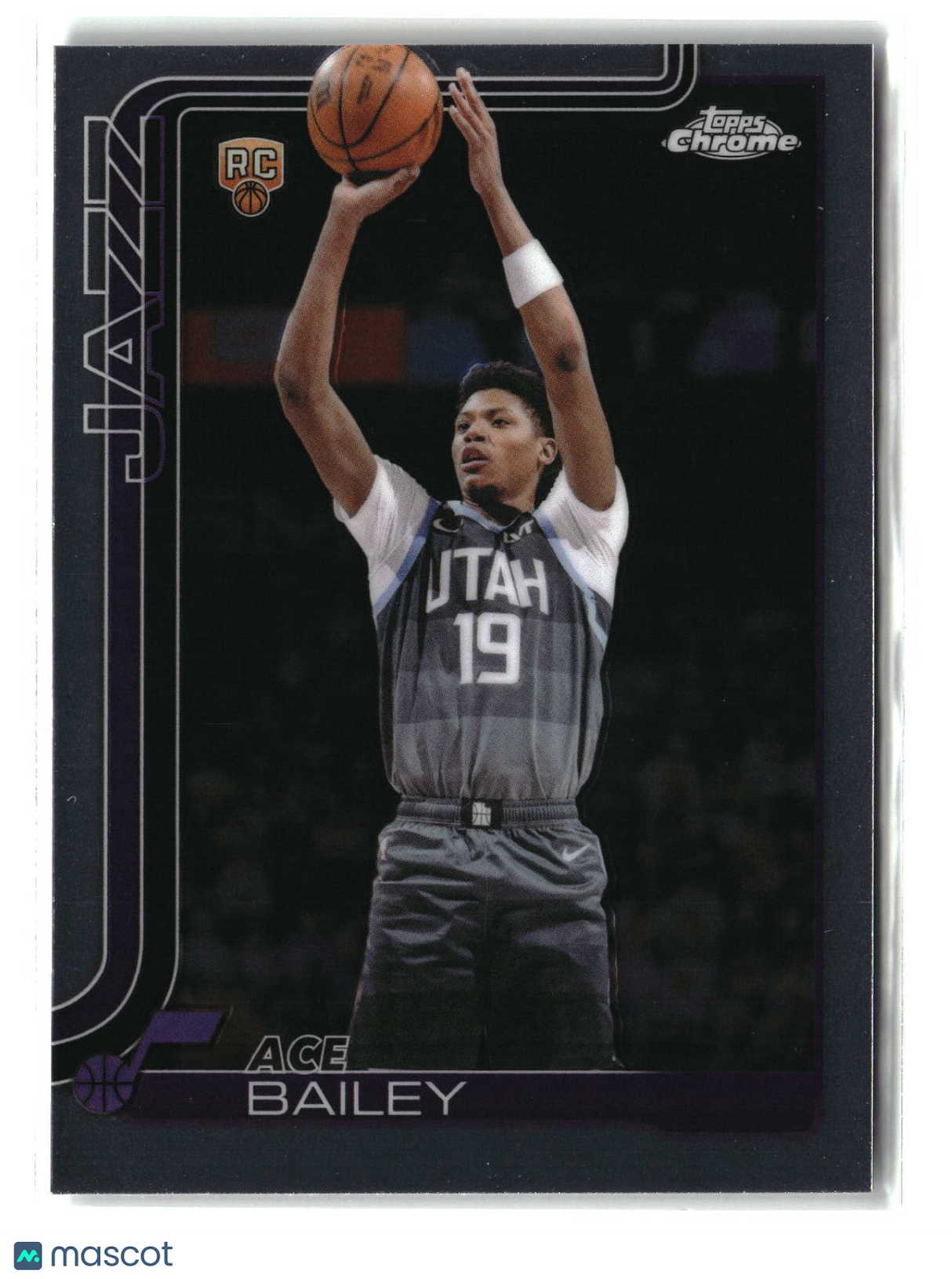 Ace Bailey 2025-26 Topps Chrome Update #155