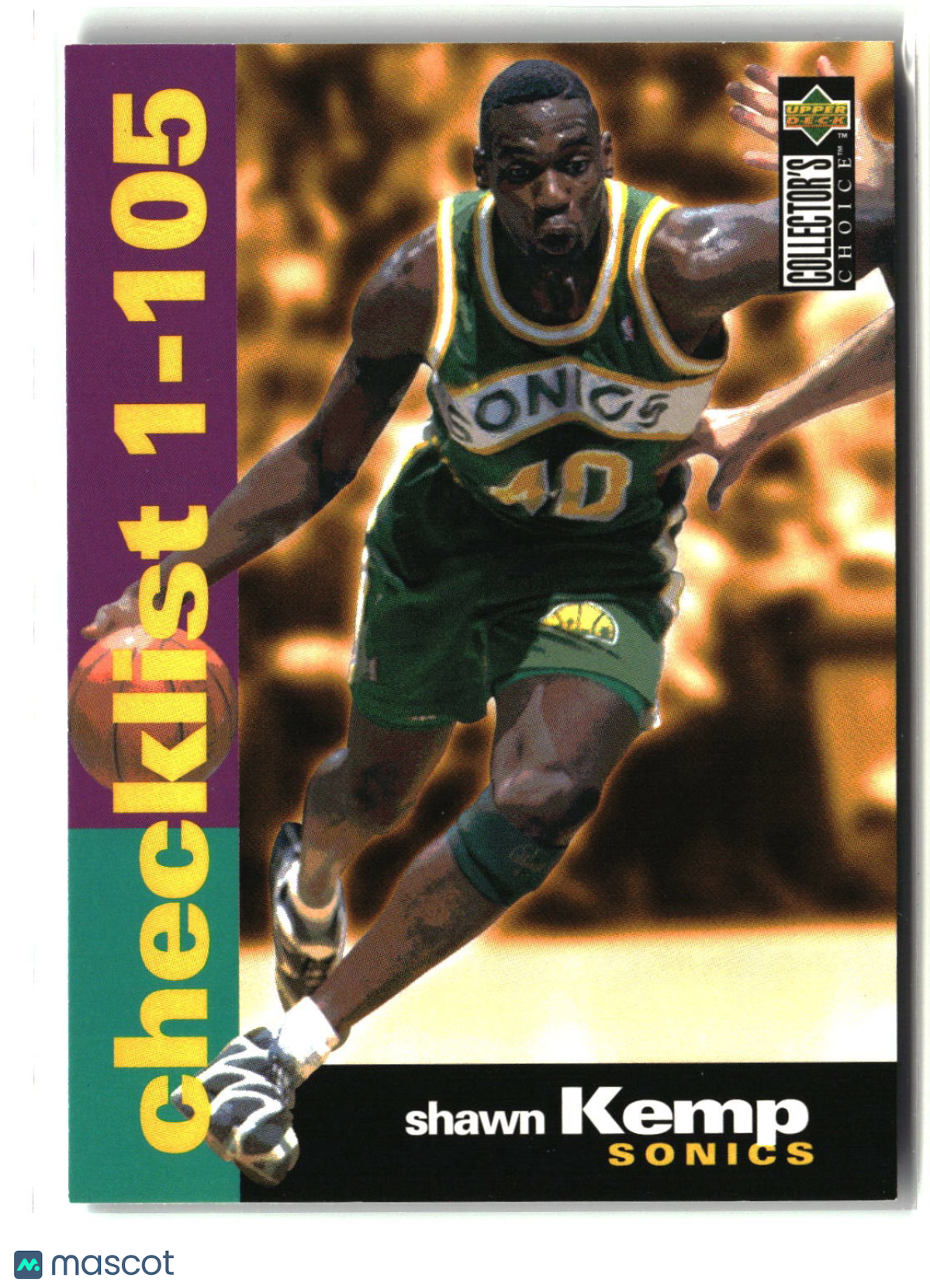 Shawn Kemp 1995-96 Collector's Choice #209
