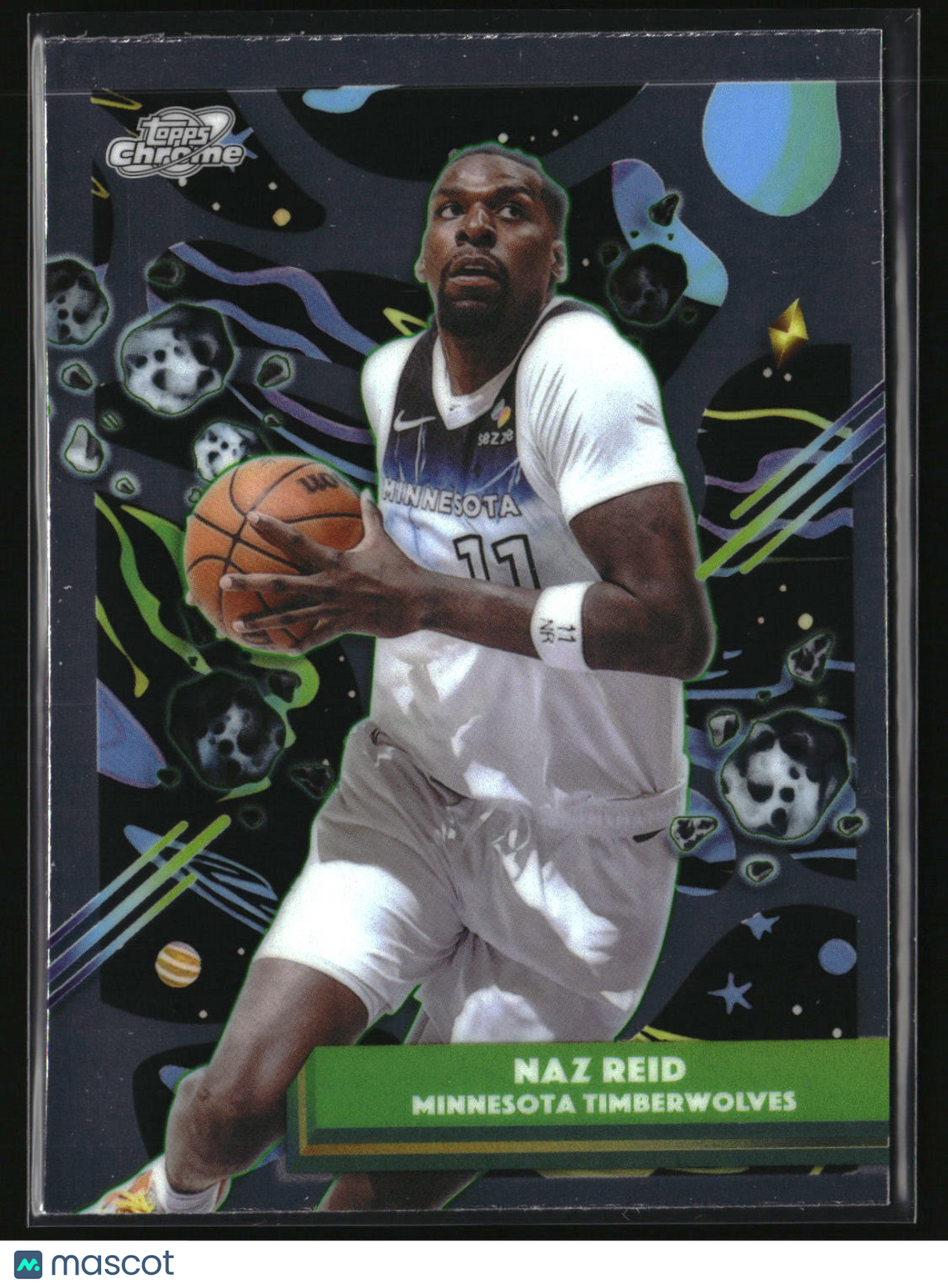 Naz Reid 2025-26 Topps Chrome Cosmic #54