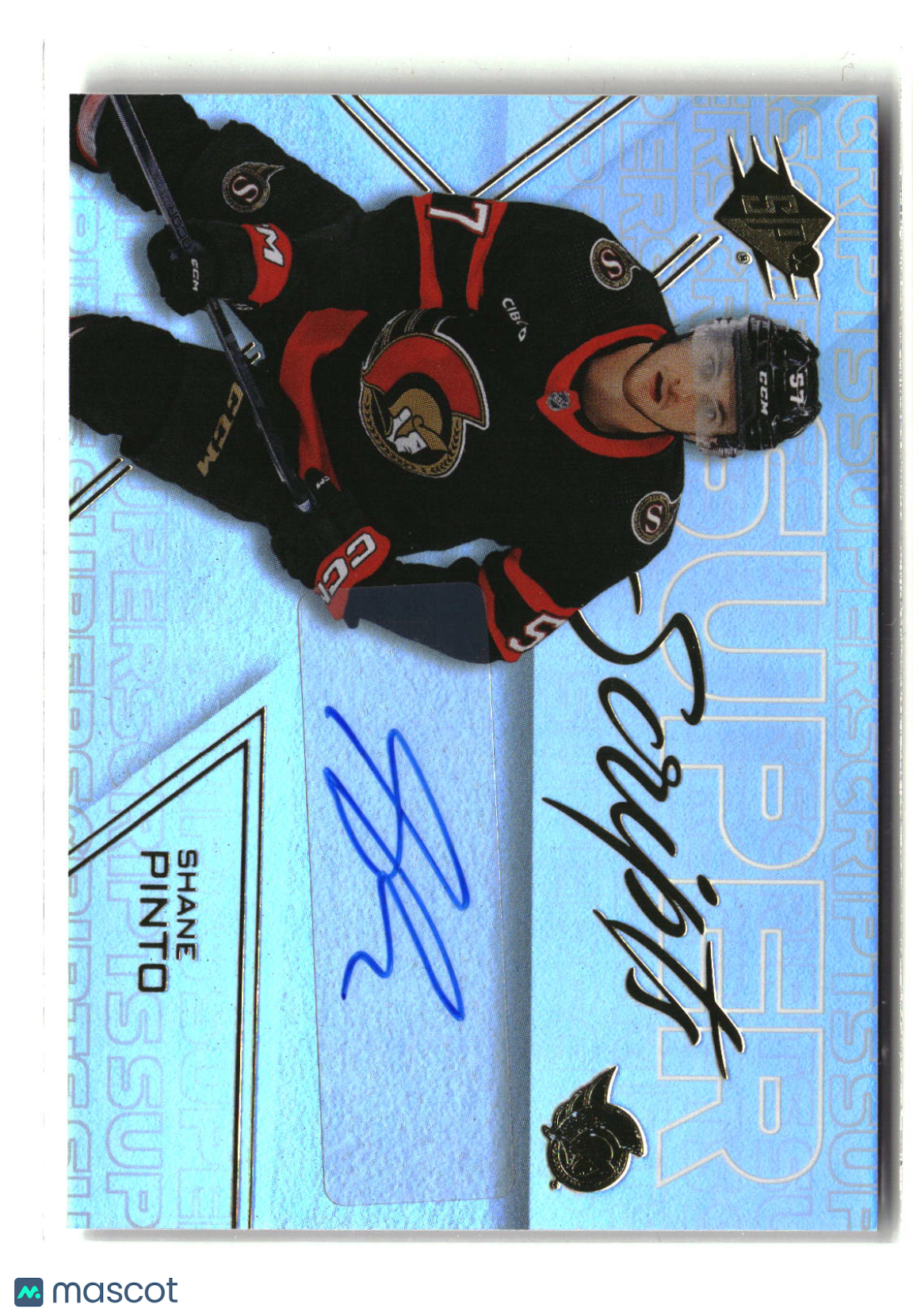 Shane Pinto 2024-25 SPx Super Scripts #SS-SP