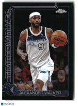 Load image into Gallery viewer, Nickeil Alexander-Walker 2025-26 Topps Chrome Black Wave Refractor #193 #/10