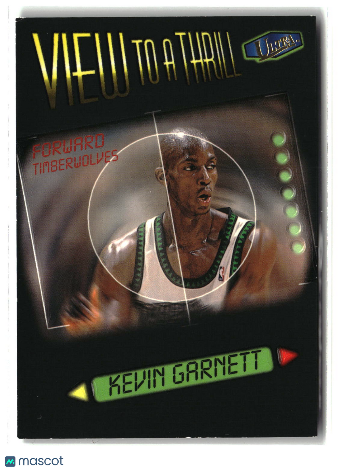 Kevin Garnett 1997-98 Ultra View to a Thrill #8 VT