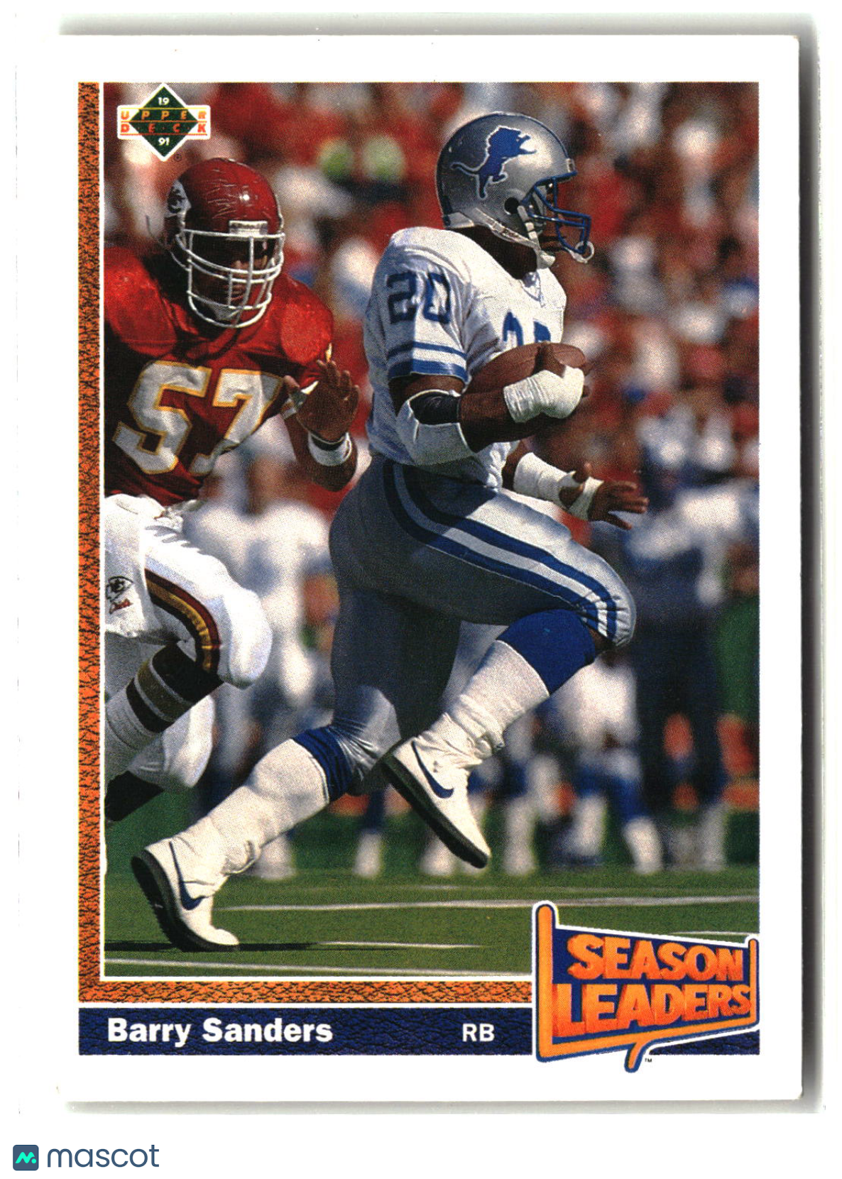 Barry Sanders 1991 Upper Deck #401