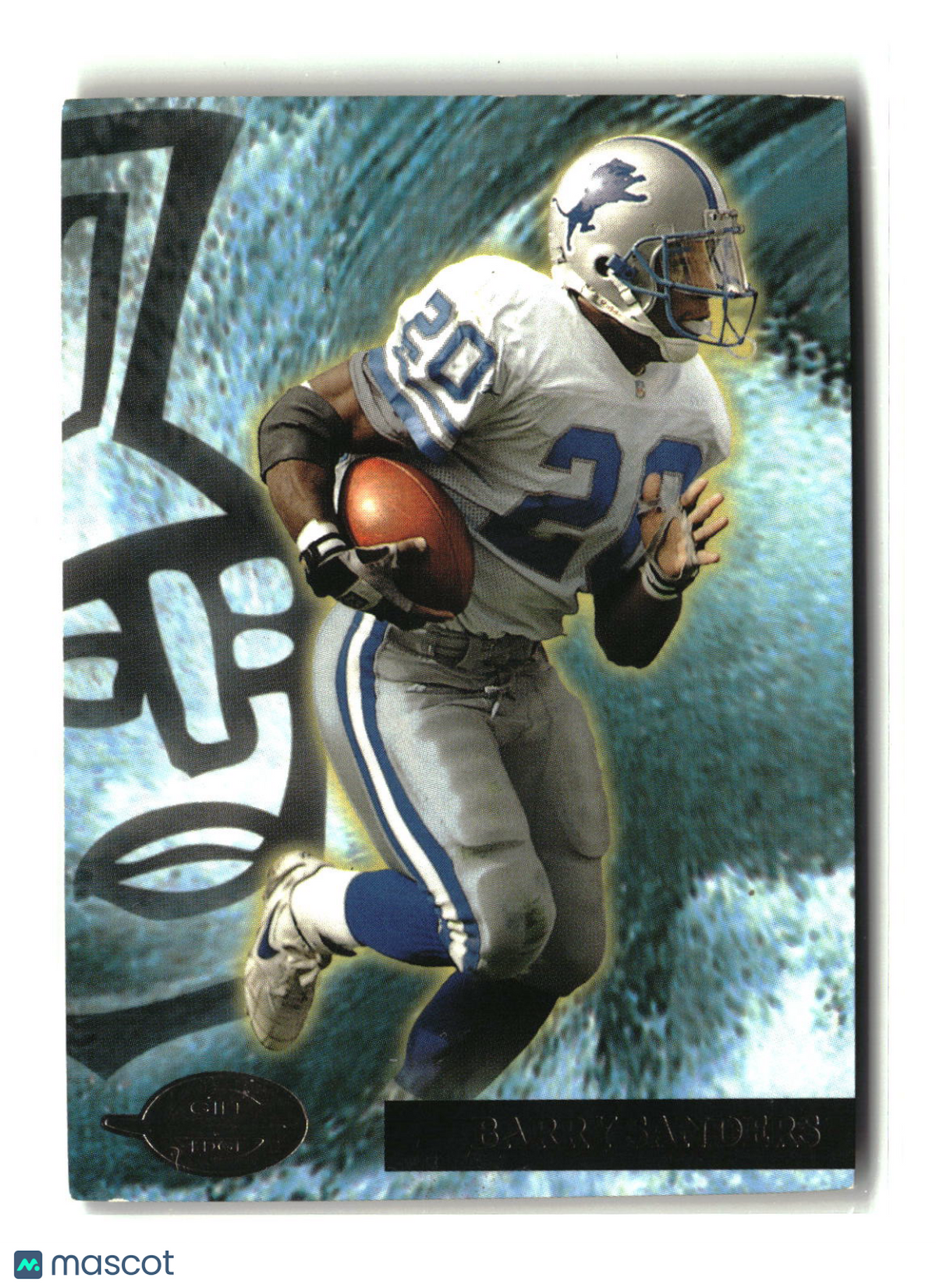 Barry Sanders 1996 Topps Gilt Edge #9