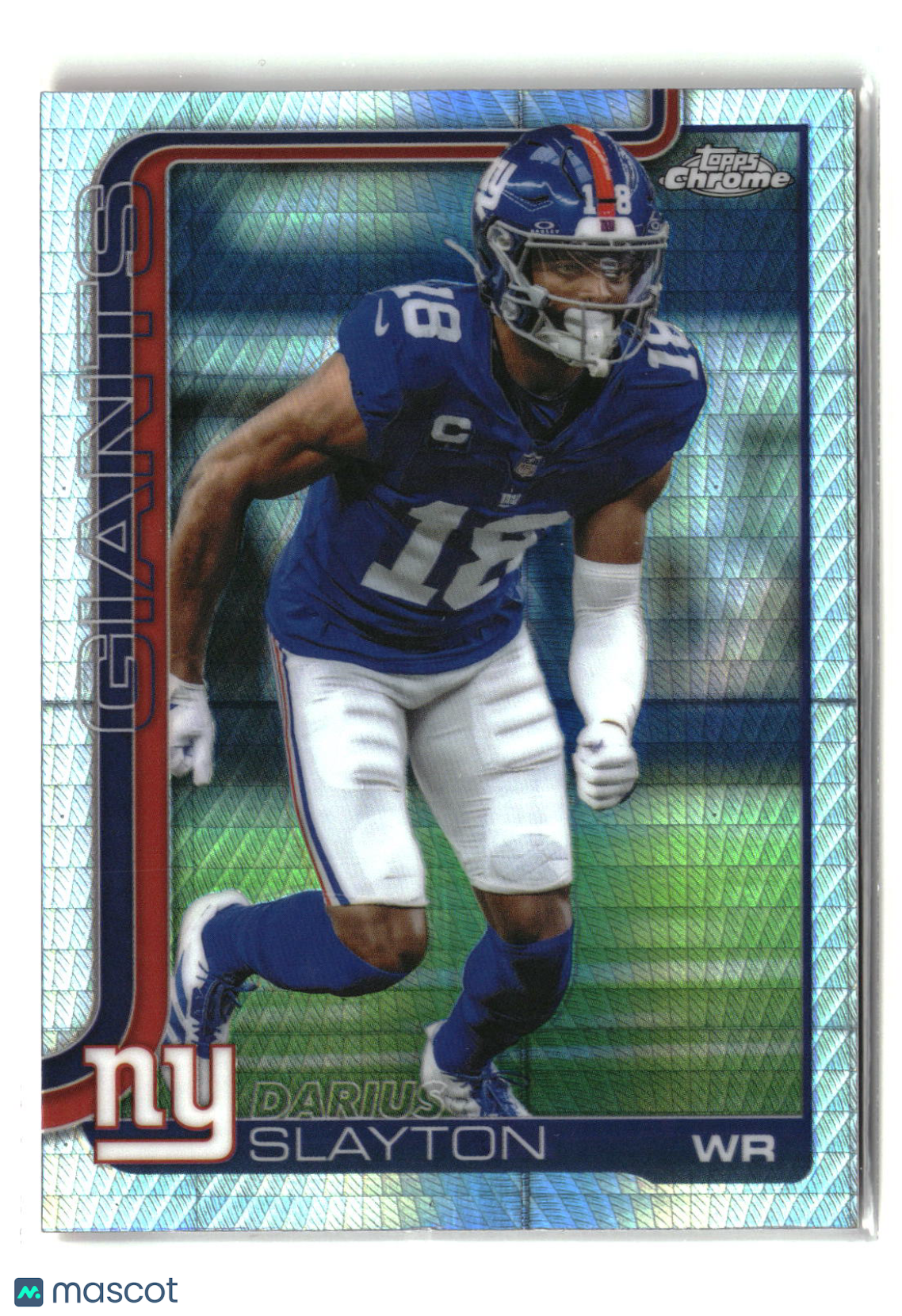 Darius Slayton 2025 Topps Chrome Prism Refractor #226