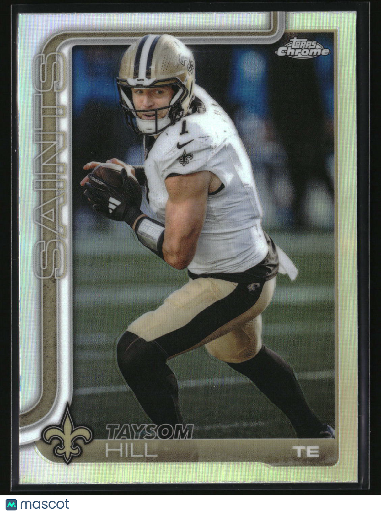 Taysom Hill 2025 Topps Chrome - Topps Refractor #222