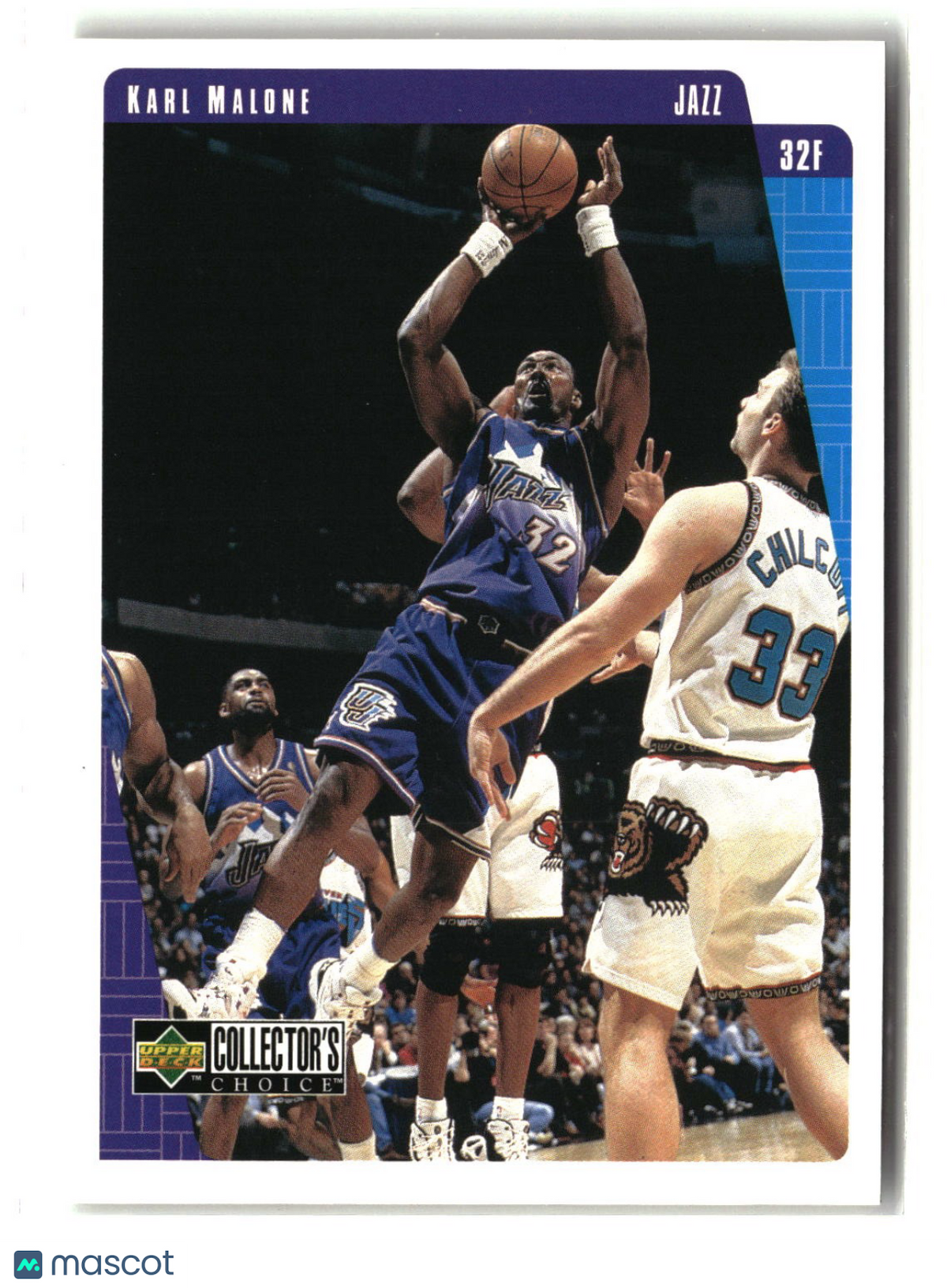 Karl Malone 1997-98 Collector's Choice #142