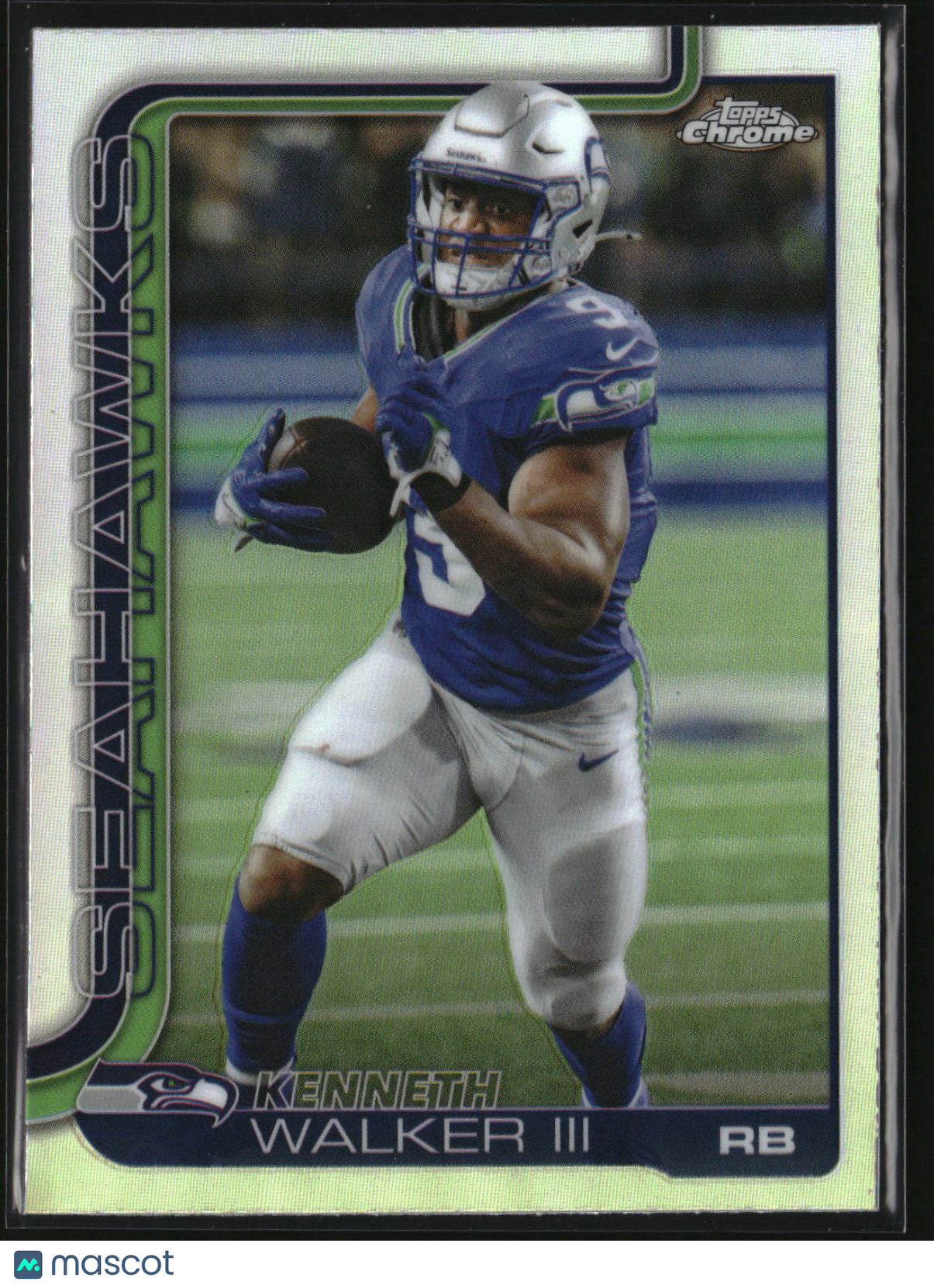 Kenneth Walker III 2025 Topps Chrome Refractor #276
