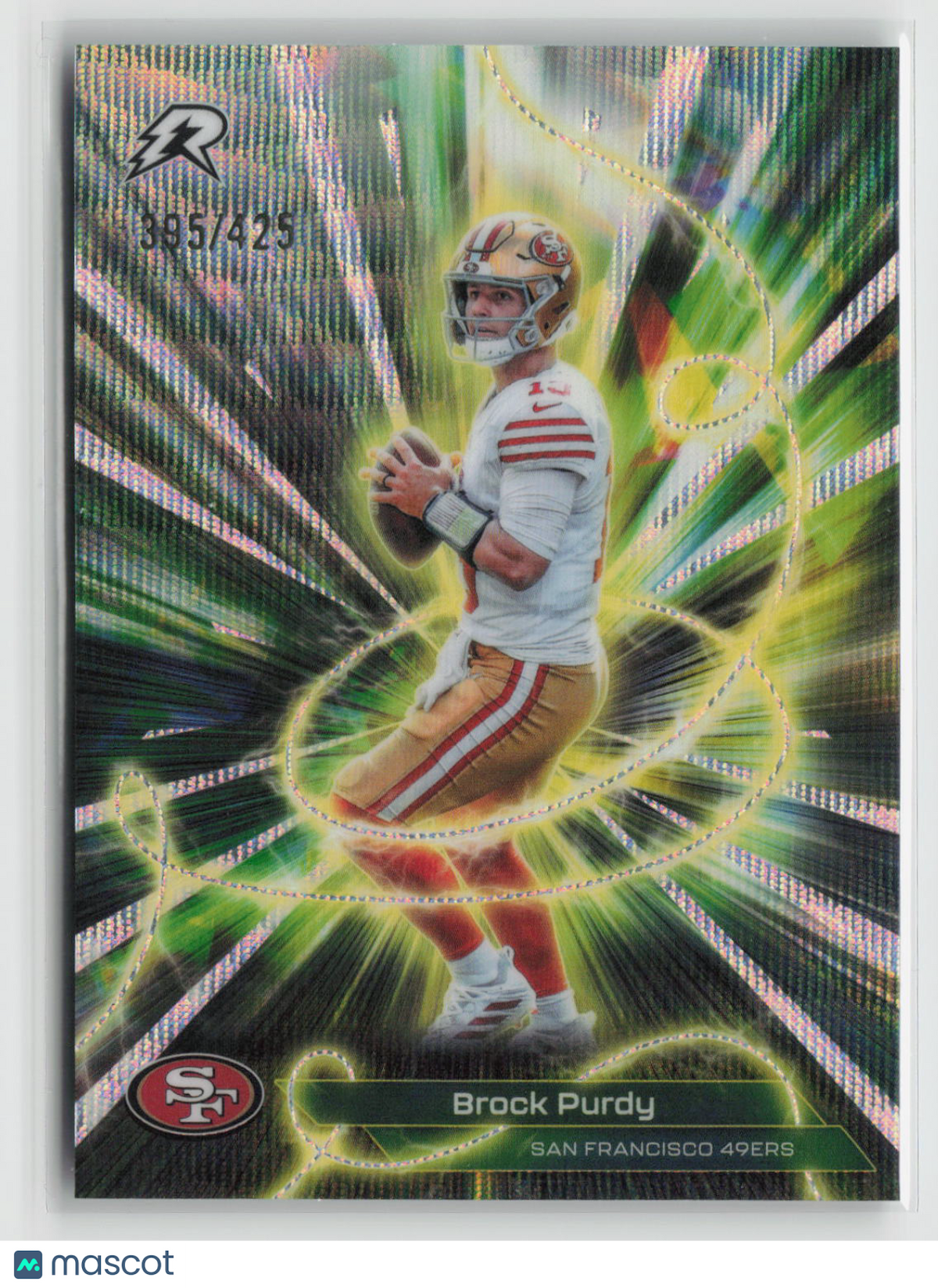 Brock Purdy 2025 Topps Resurgence Conductors Surge Refractor #C-15