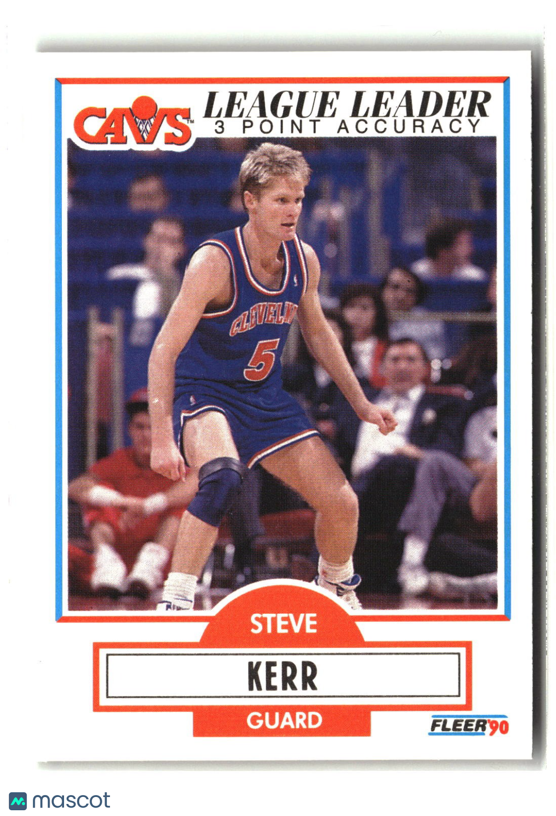 Steve Kerr 1990-91 Fleer #34