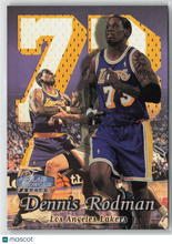 Load image into Gallery viewer, Dennis Rodman 1998-99 Flair Showcase Flair Showcase Row 2 #64