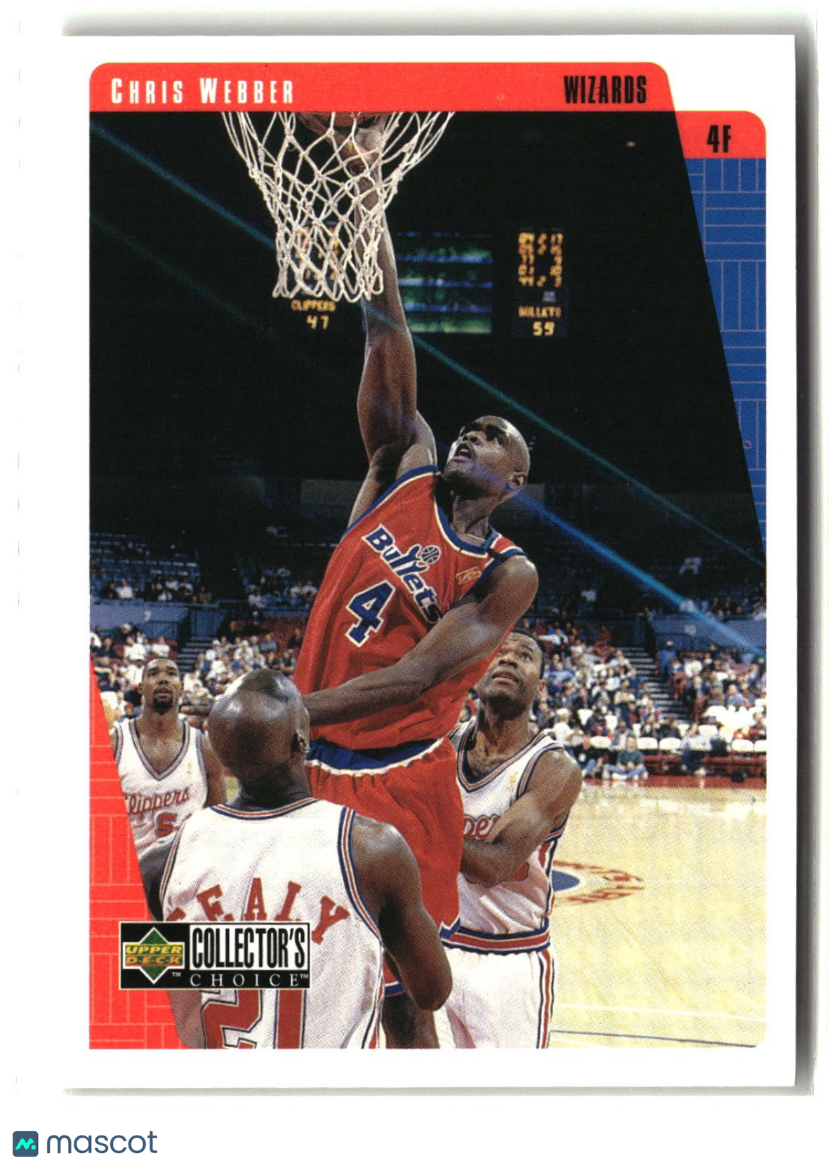 Chris Webber 1997-98 Collector's Choice #155