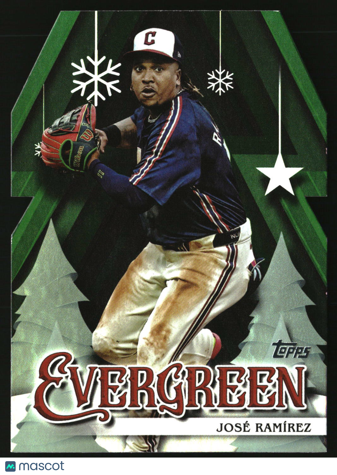 Jos� Ram�rez 2025 Topps Holiday Evergreen #E-20