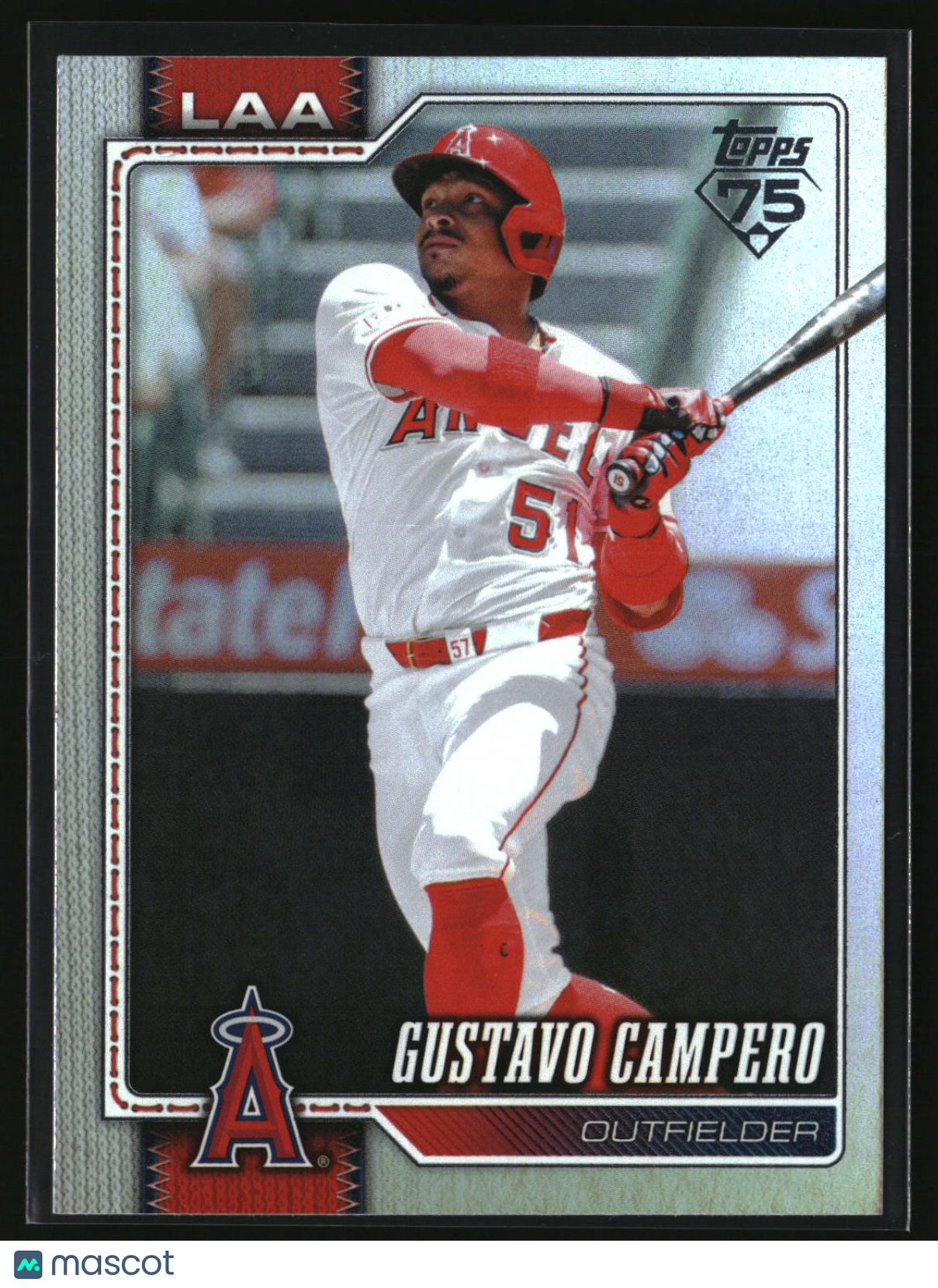 Gustavo Campero 2026 Topps Rainbow Foil #627
