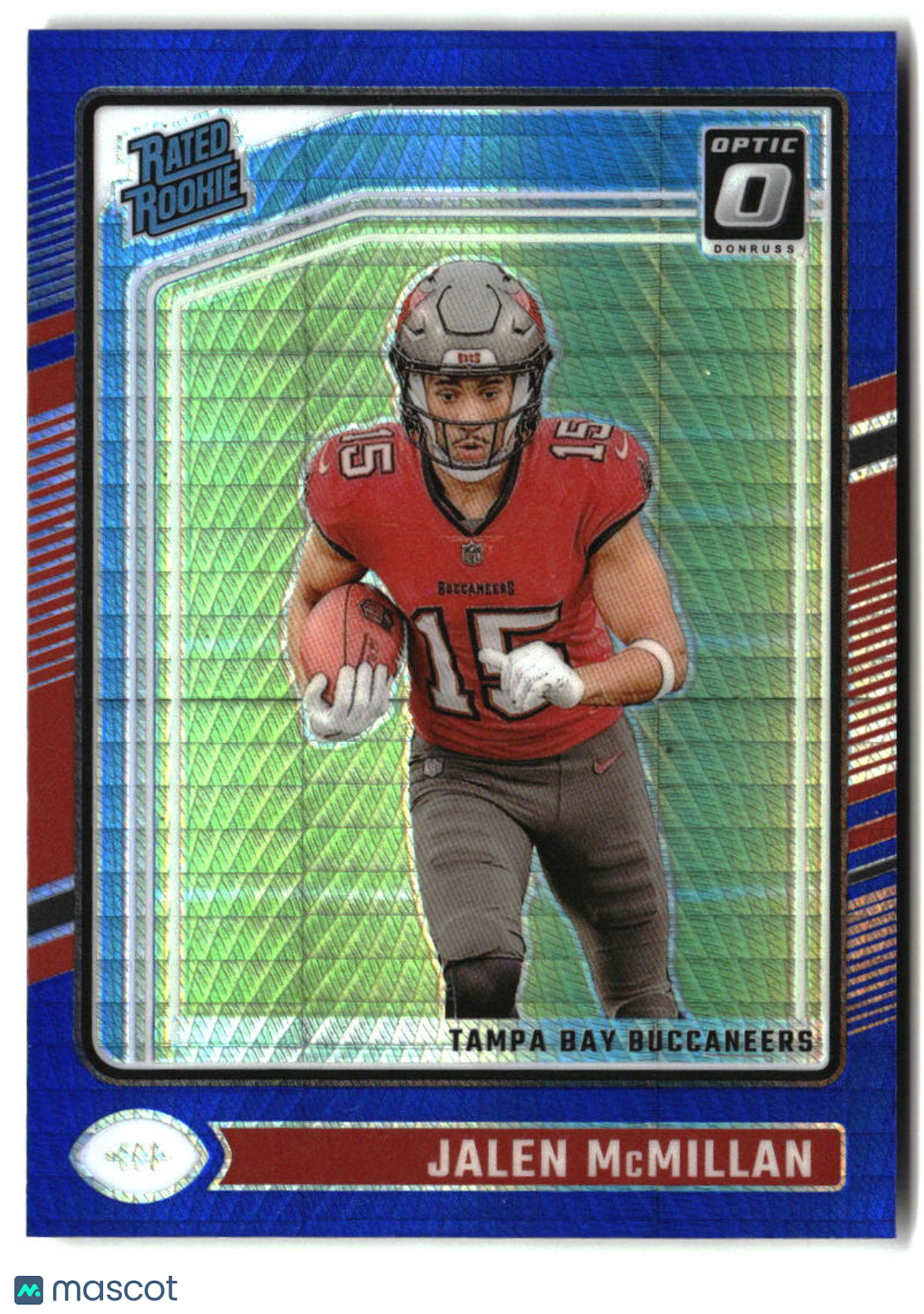 Jalen McMillan 2024 Donruss Optic Blue Hyper #239