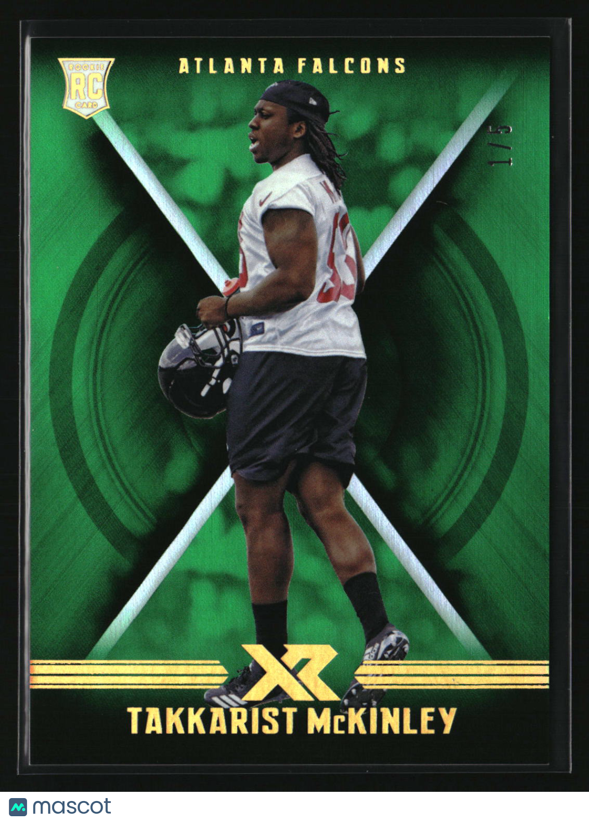 Takkarist McKinley 2017 Panini XR Green #130 #/5