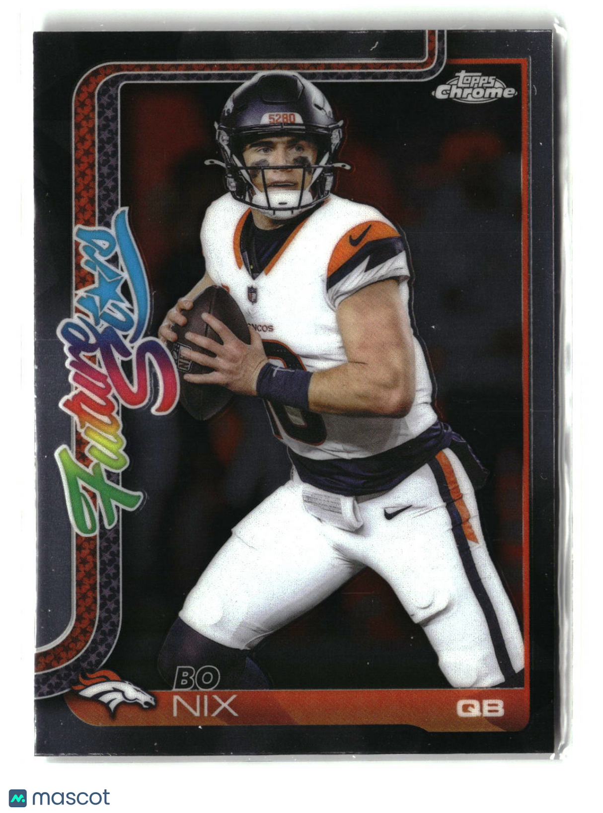 Bo Nix 2025 Topps Chrome Future Stars #FS-15