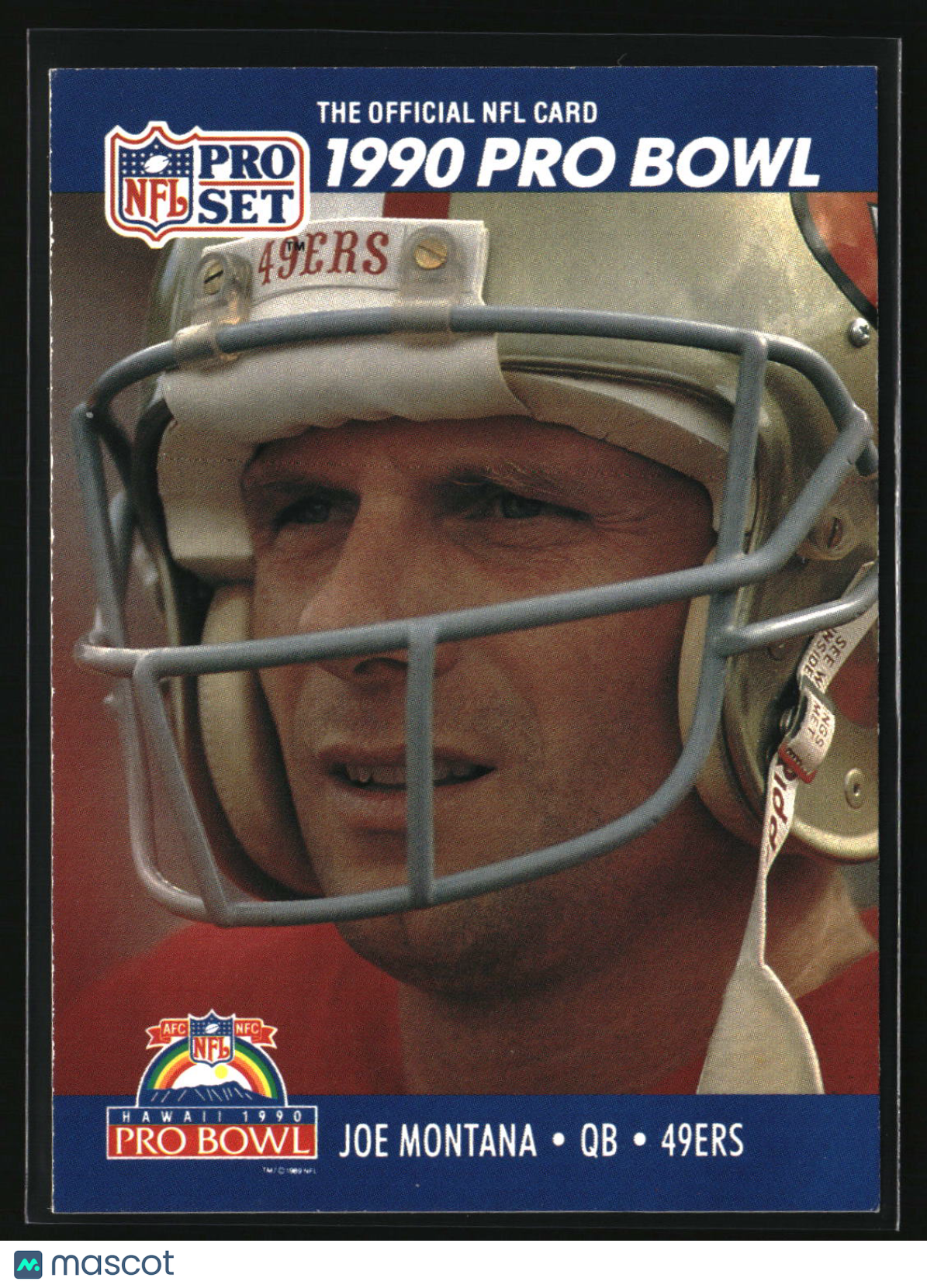 Joe Montana 1990 Pro Set #408
