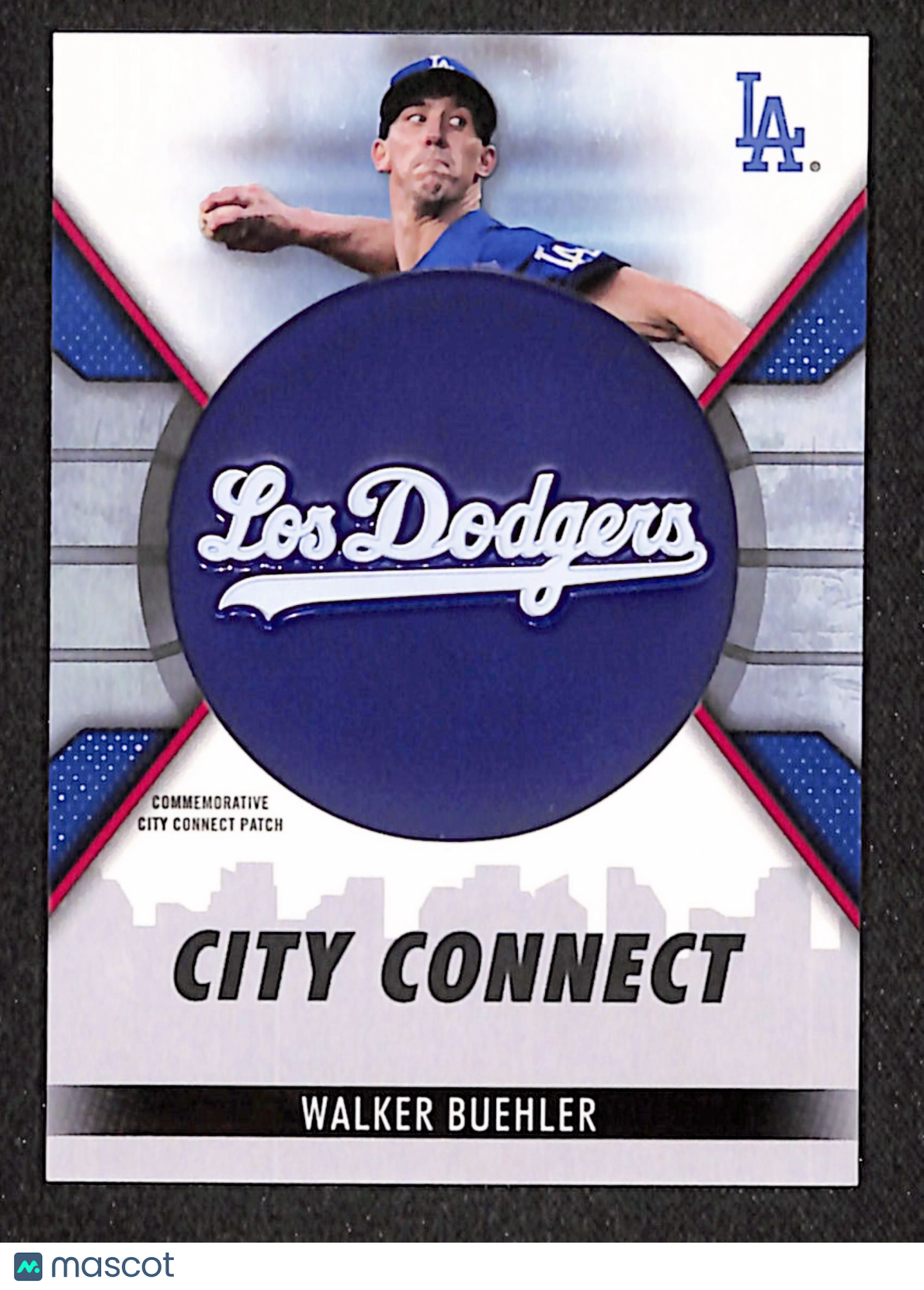 Walker Buehler 2023 Topps City Connect Cap Patches #CC-WB