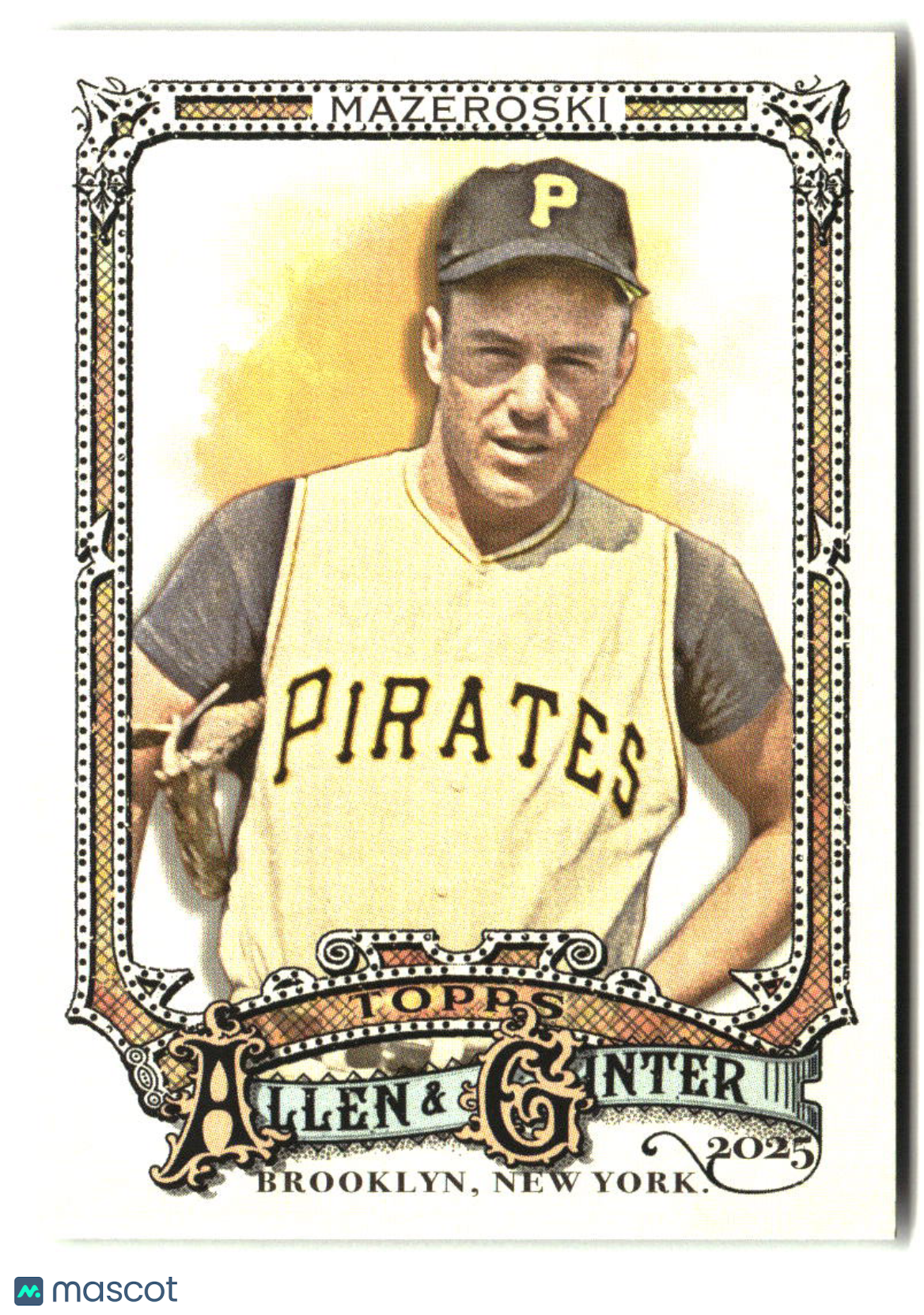 Bill Mazeroski 2025 Topps Allen & Ginter #326