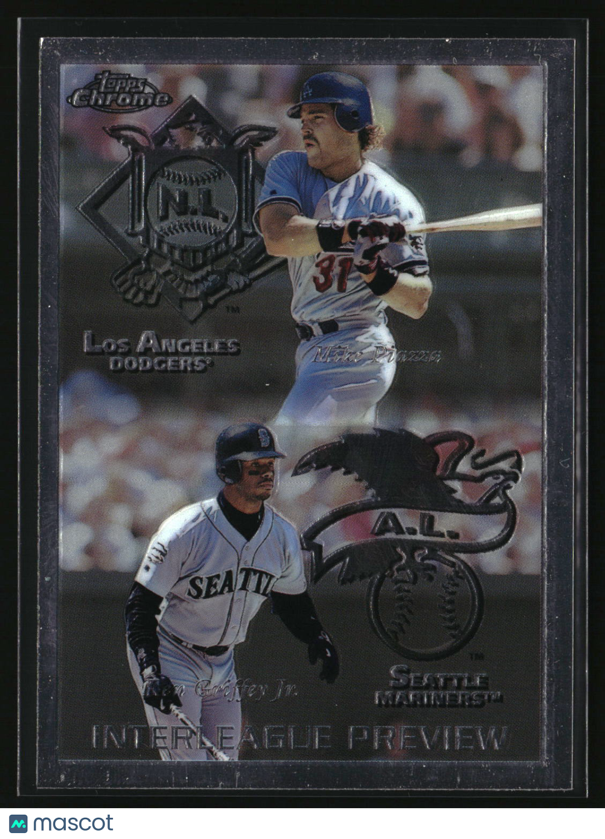 Mike Piazza / Ken Griffey Jr. 1998 Topps Chrome #479