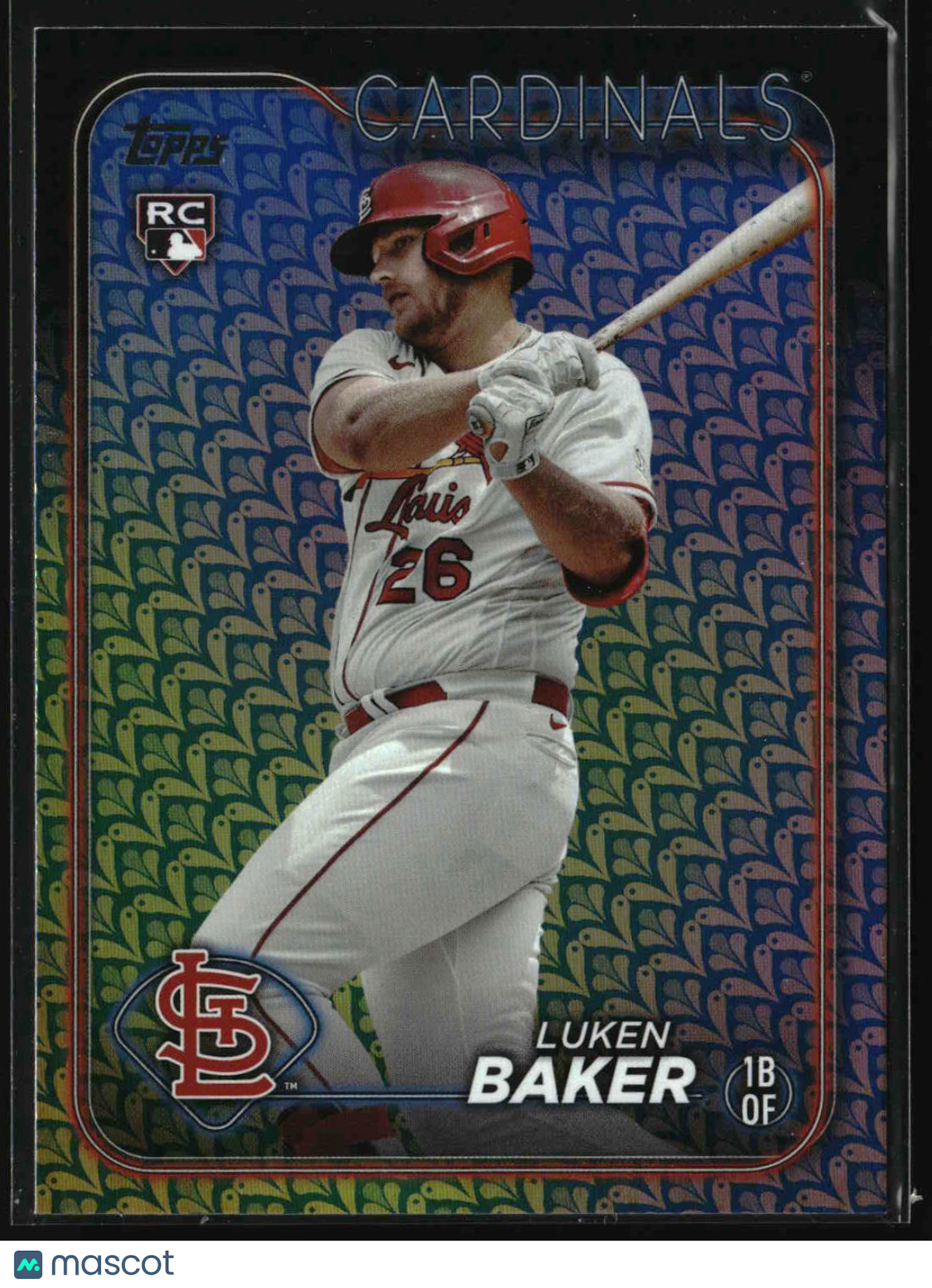 Luken Baker 2024 Topps Holiday #207