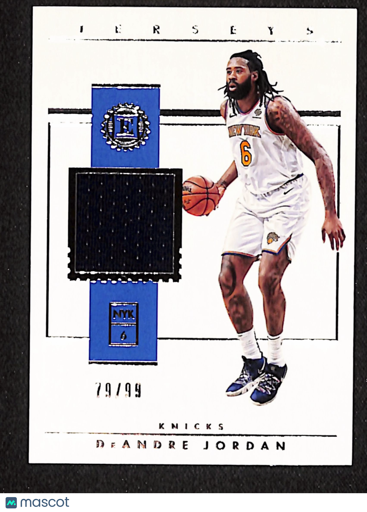 DeAndre Jordan 2018-19 Panini Encased Jerseys #J-DJ #/99