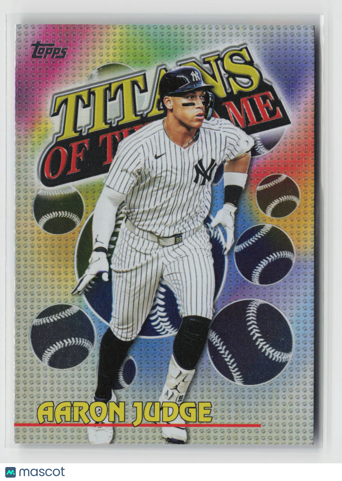 Aaron Judge 2026 Topps Titans of the Game #TOG-3