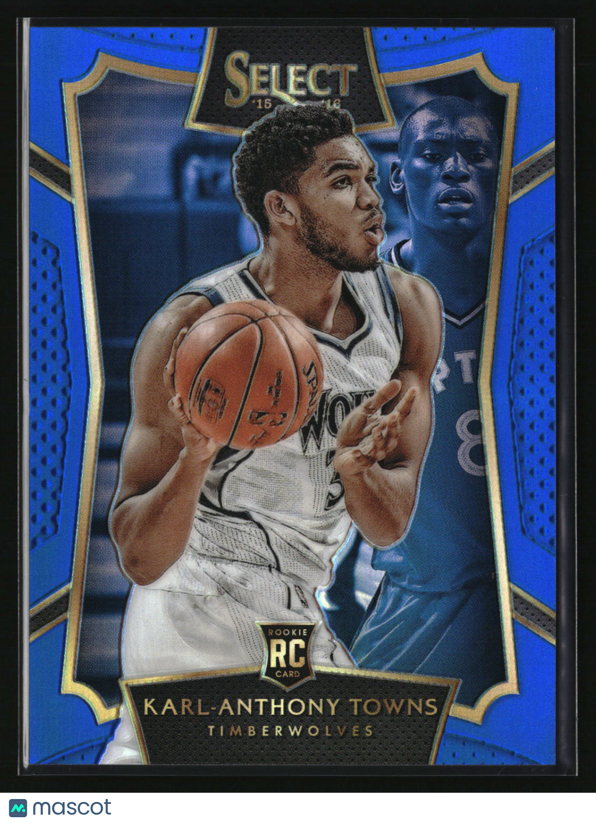 Karl-Anthony Towns 2015-16 Panini Select Blue Prizms #16 #/249