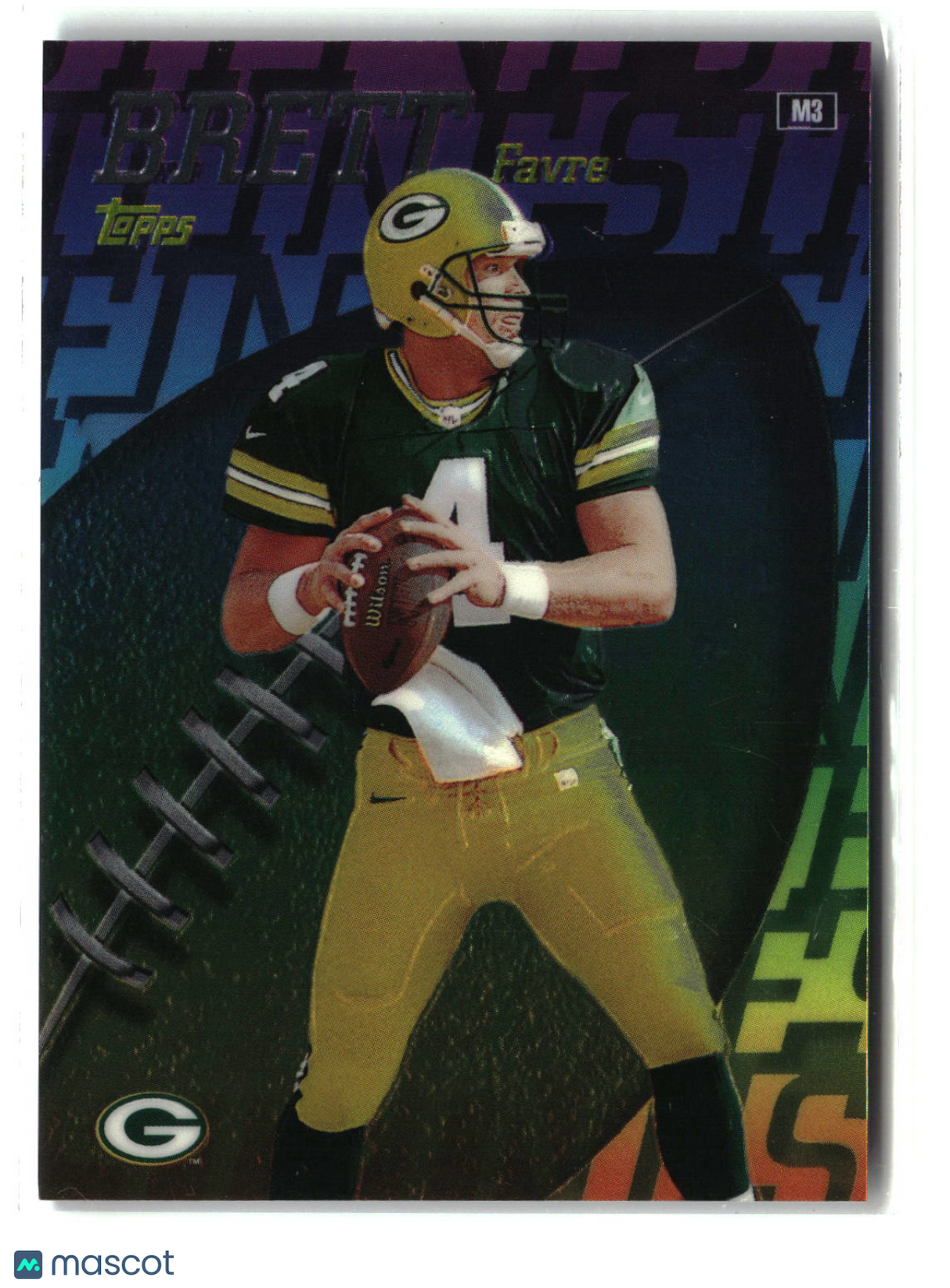 Brett Favre 1998 Topps Mystery Finest #M3
