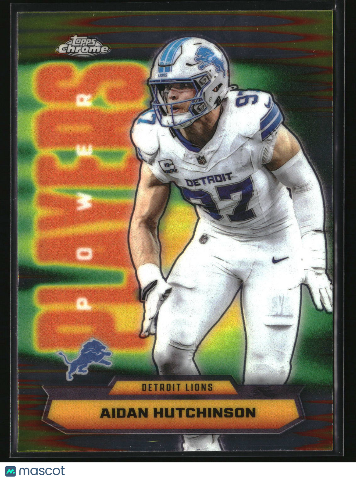 Aidan Hutchinson 2025 Topps Chrome Power Players #PP-38