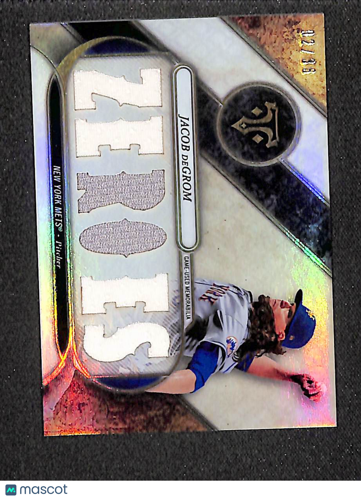 Jacob deGrom 2017 Topps Triple Threads Triple Threads Relics #TTR-JE1 #/36