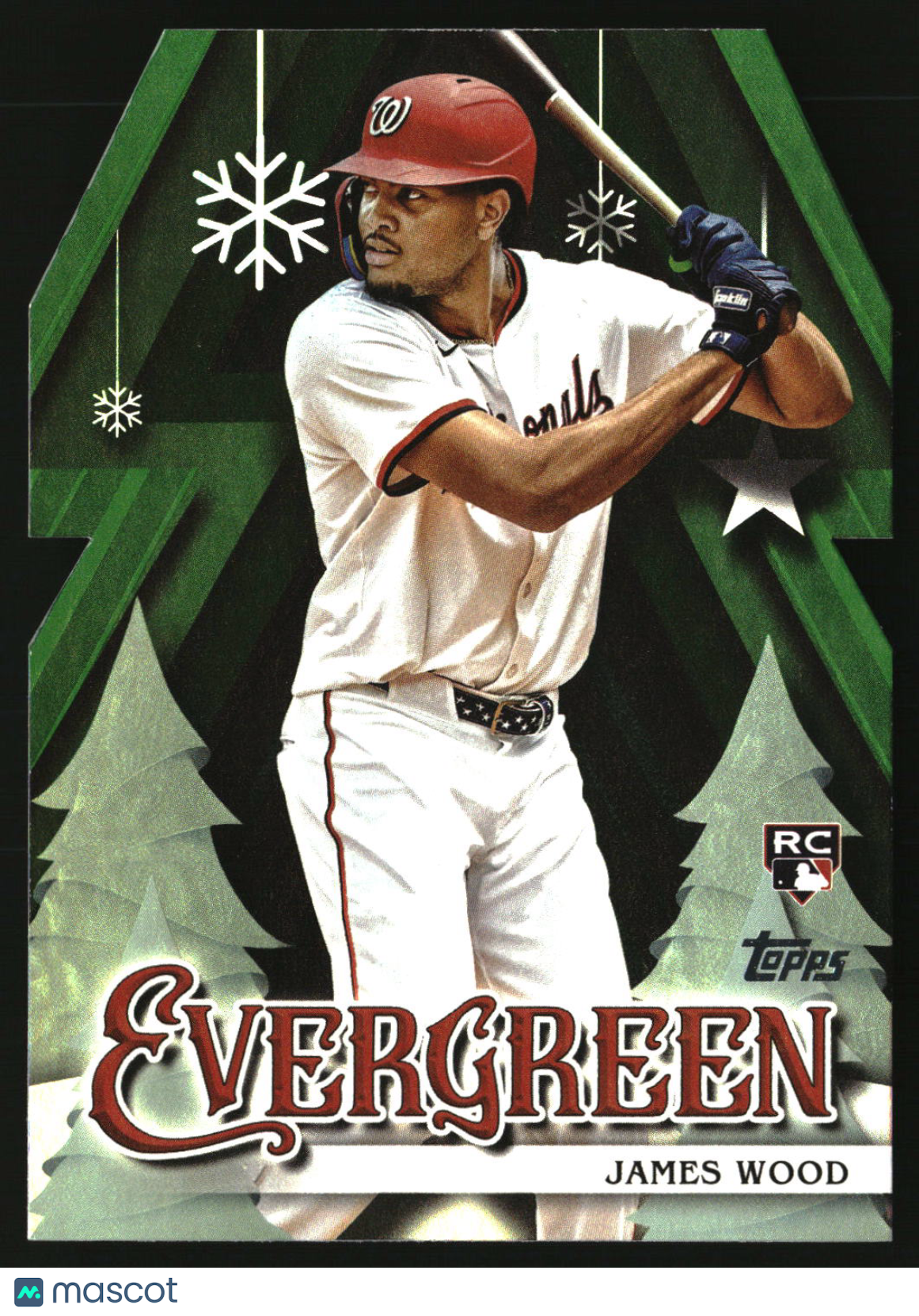 James Wood 2025 Topps Holiday Evergreen #E-5