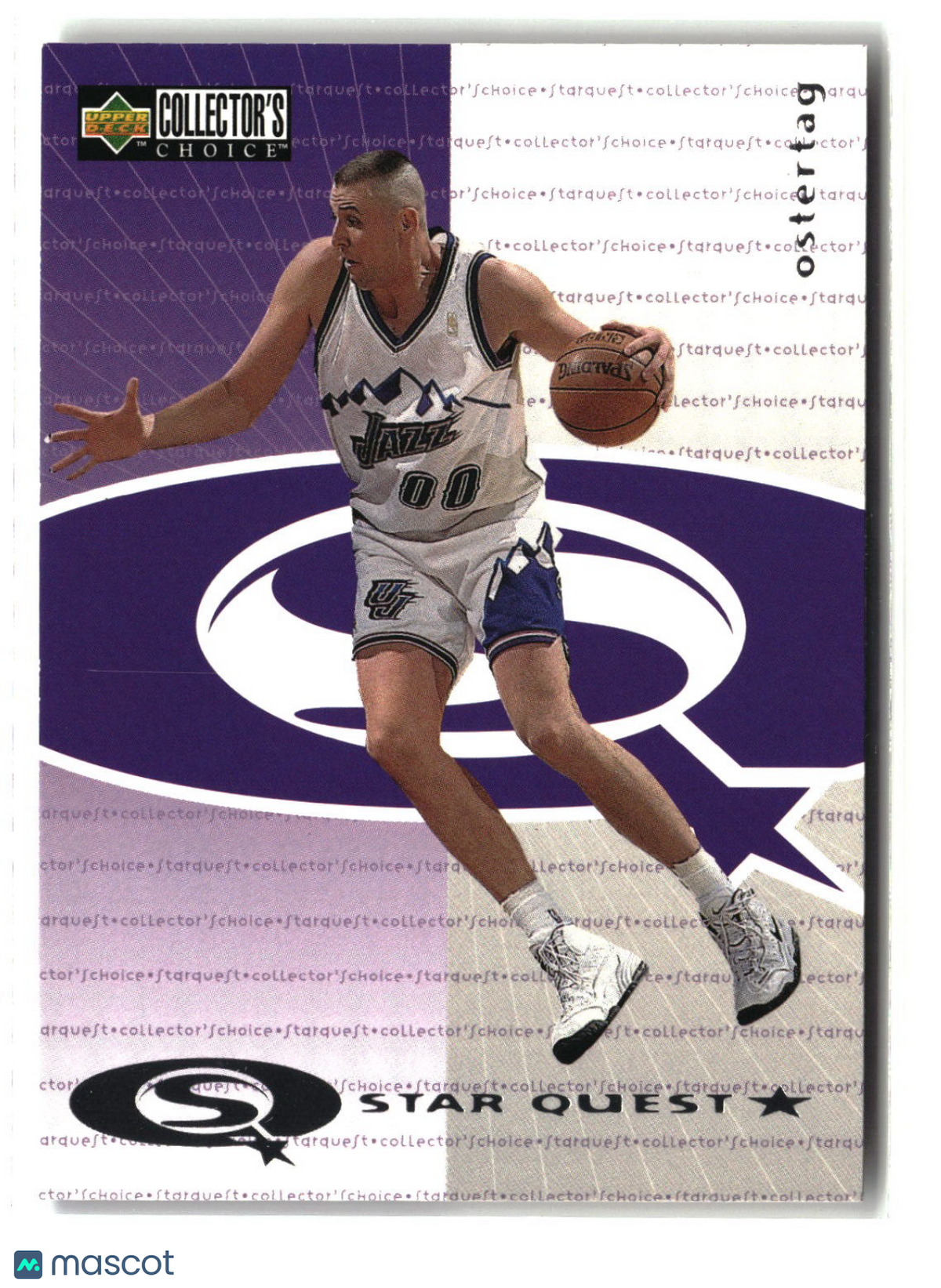 Greg Ostertag 1997-98 Collector's Choice StarQuest #SQ26