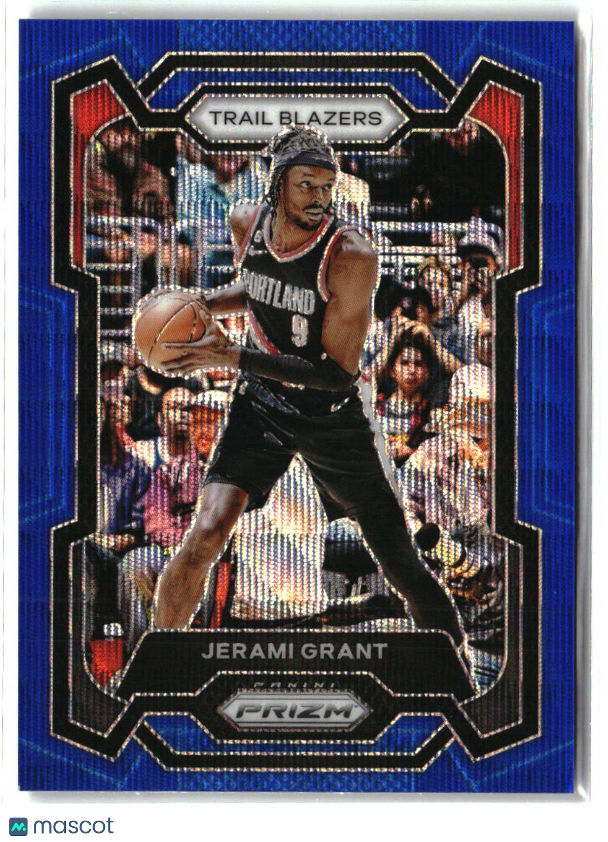 Jerami Grant 2023-24 Panini Prizm Prizms Blue Wave #70
