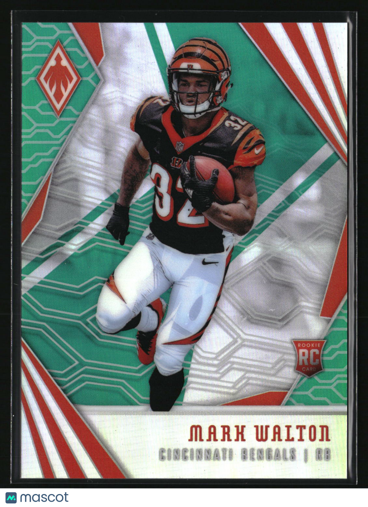 Mark Walton 2018 Panini Phoenix Green #131 #/25
