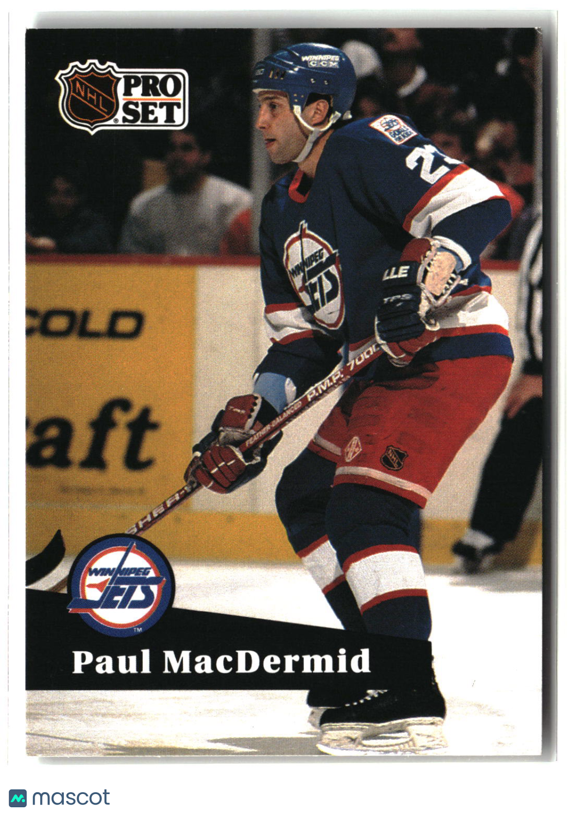 Paul MacDermid 1991-92 Pro Set French #269