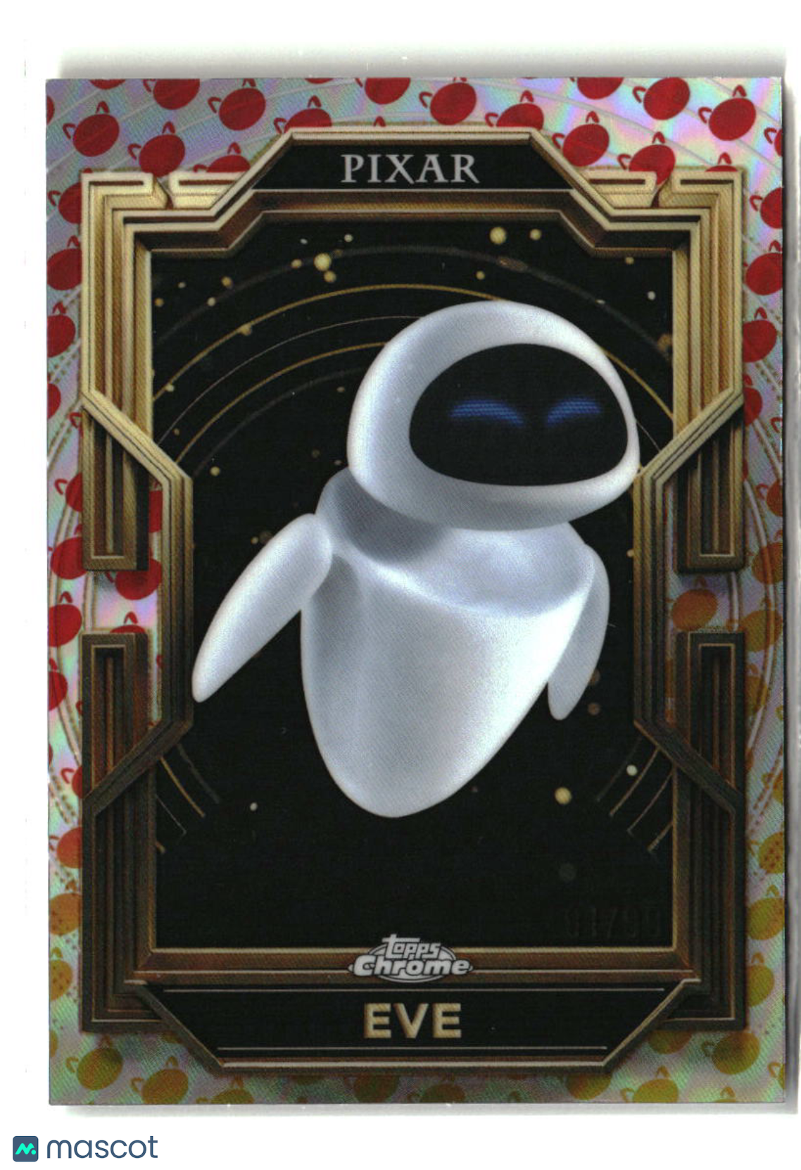 EVE 2025 Topps Pixar Gold Gold� Turning Red Etch Refractor #46