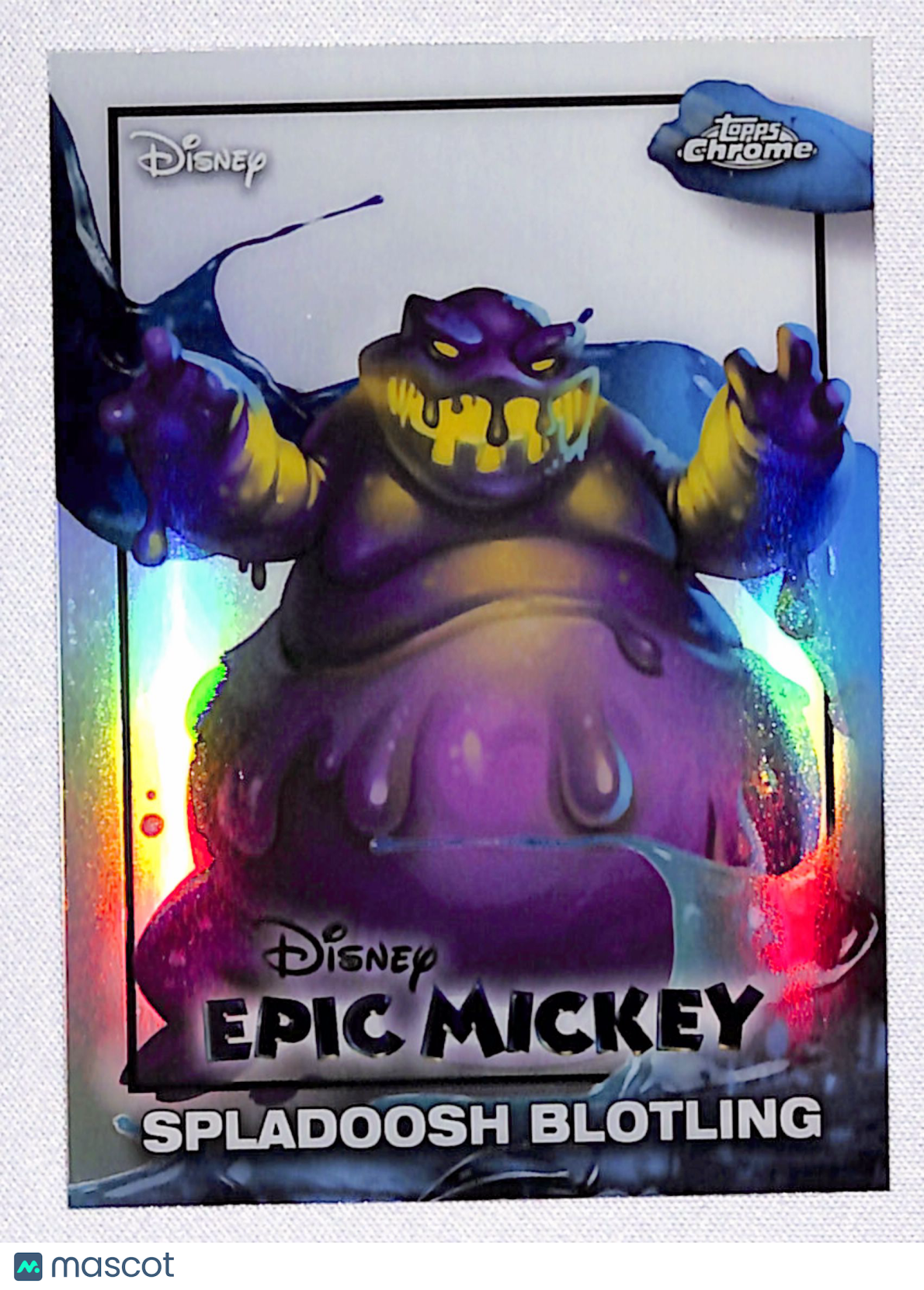 Spladoosh Blotling 2026 Topps Disney Neon Epic Mickey #EM-17