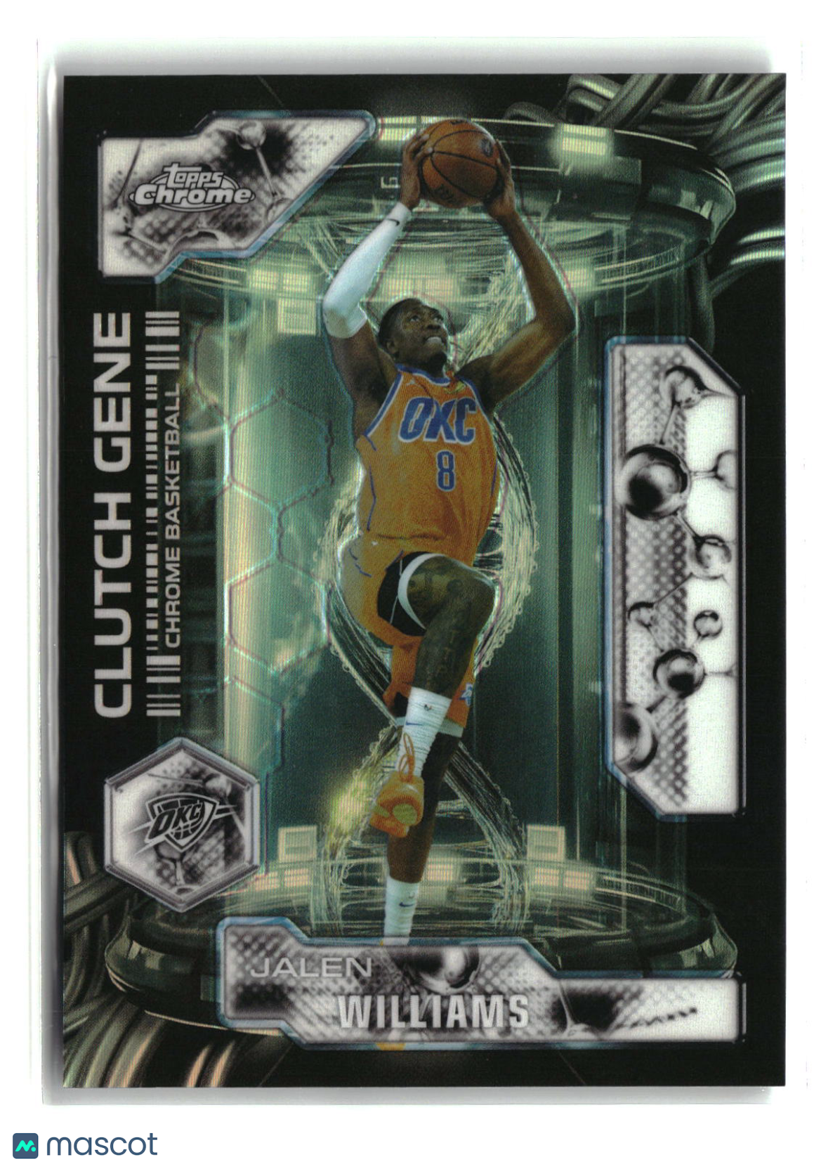 Jalen Williams 2025-26 Topps Chrome Update Clutch Gene Refractor #CG-4