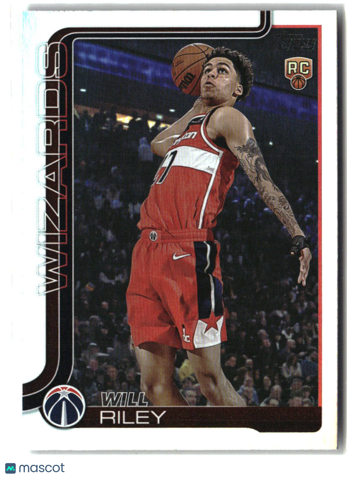 Will Riley 2025-26 Topps #221