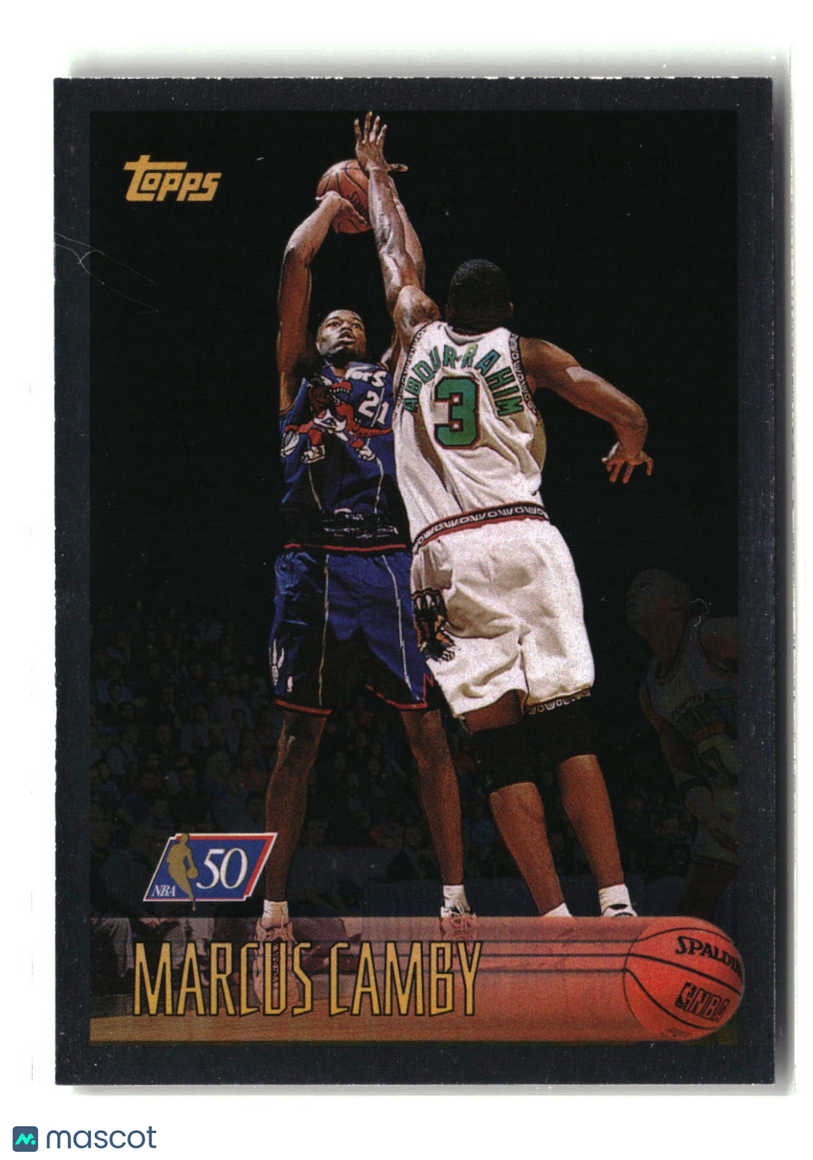 Marcus Camby 1996-97 Topps NBA at 50 #161